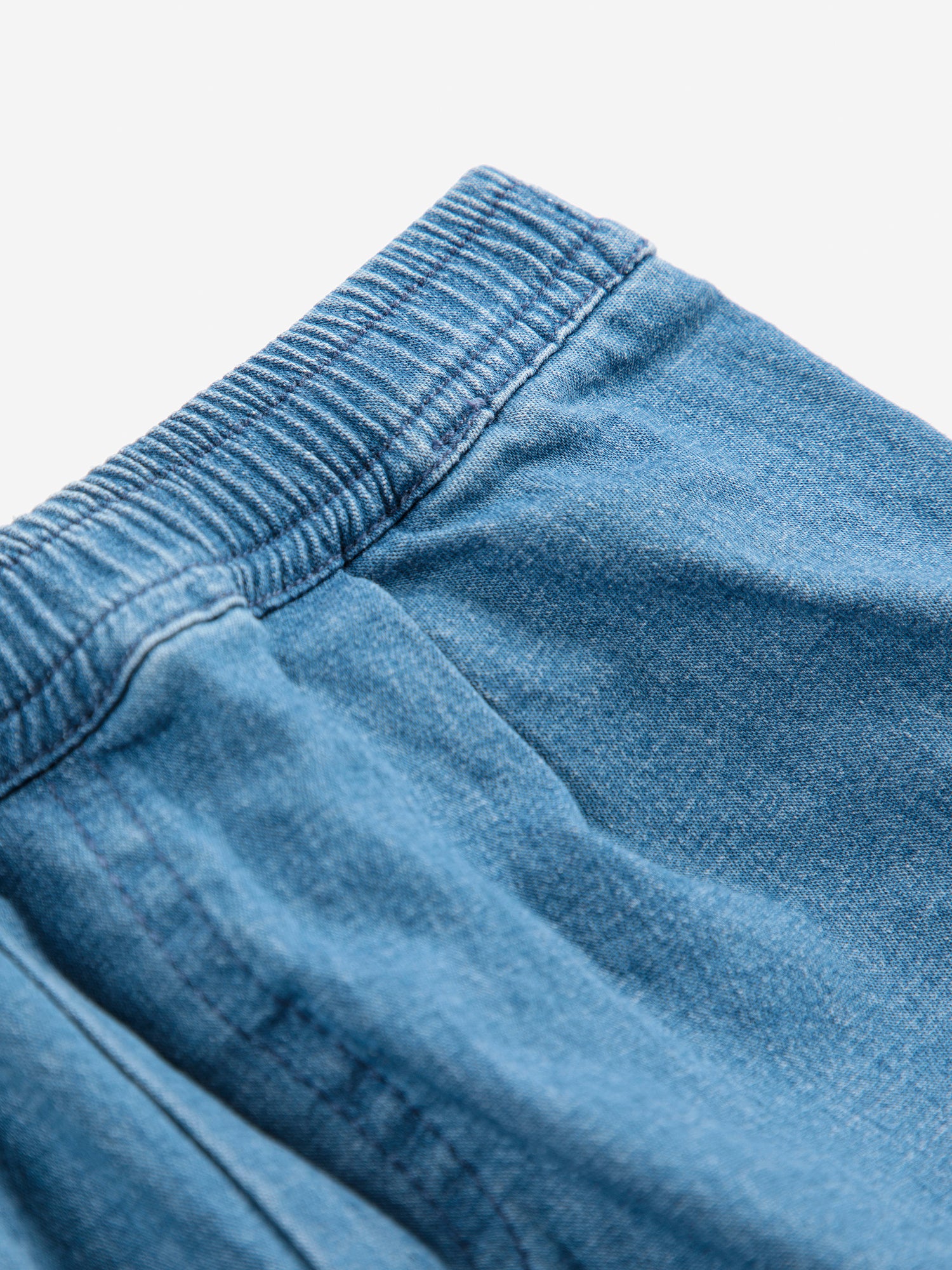 Bobo Choses Baby Roll The Dice Light Denim Pants - Navy Blue