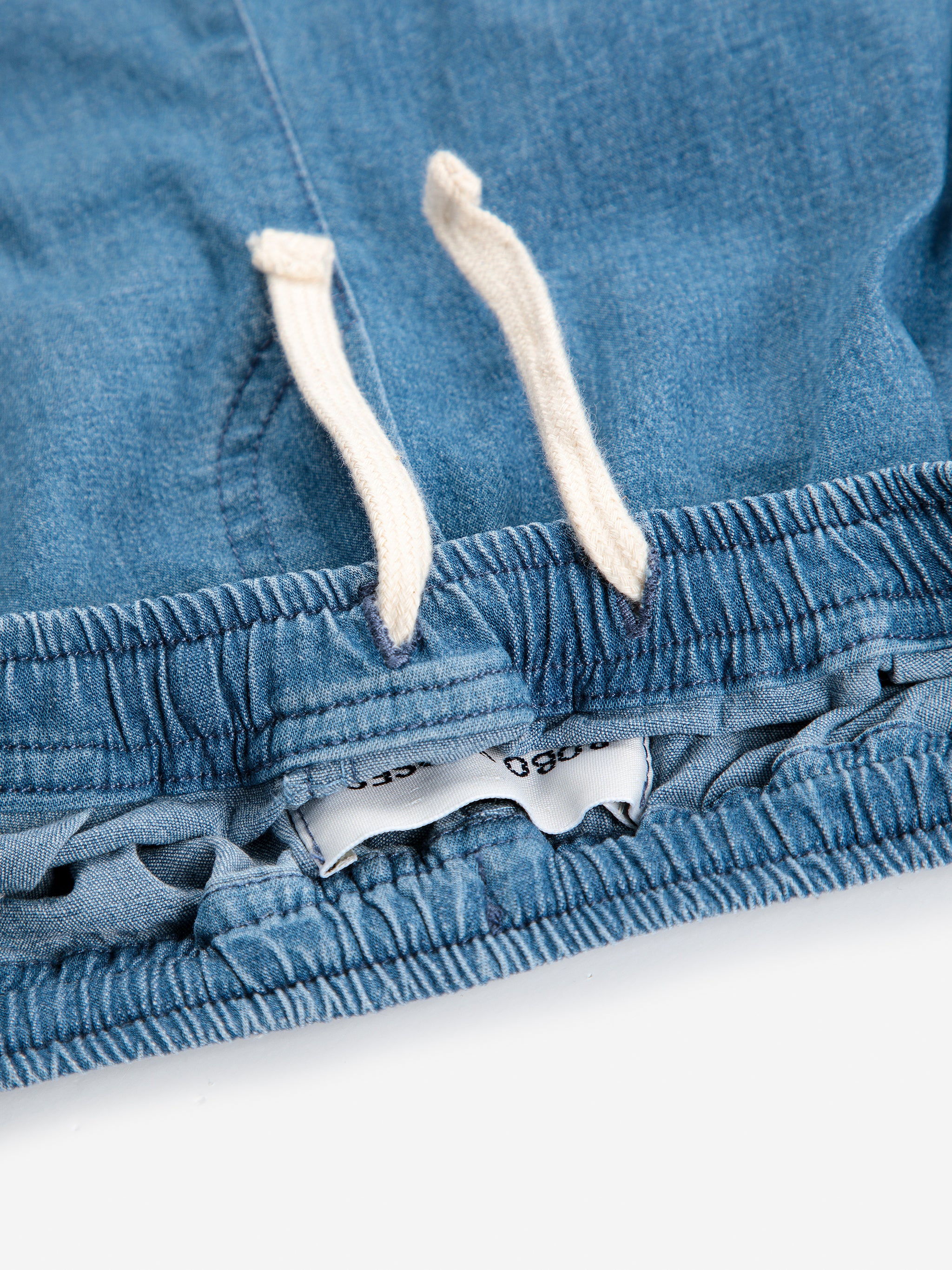 Bobo Choses Baby Roll The Dice Light Denim Pants - Navy Blue