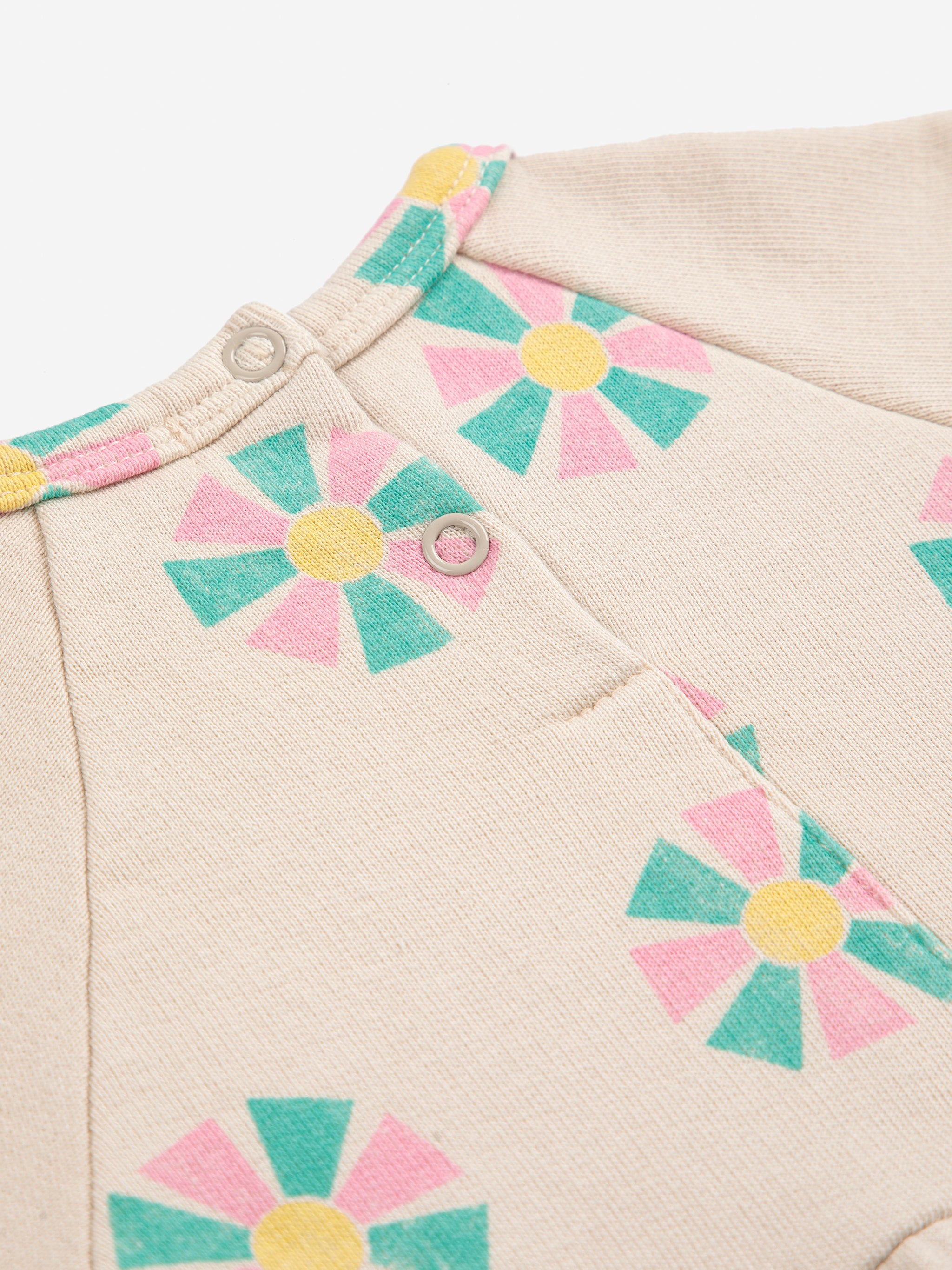 Bobo Choses Baby Kaleidoscope All Over Dress - Off White