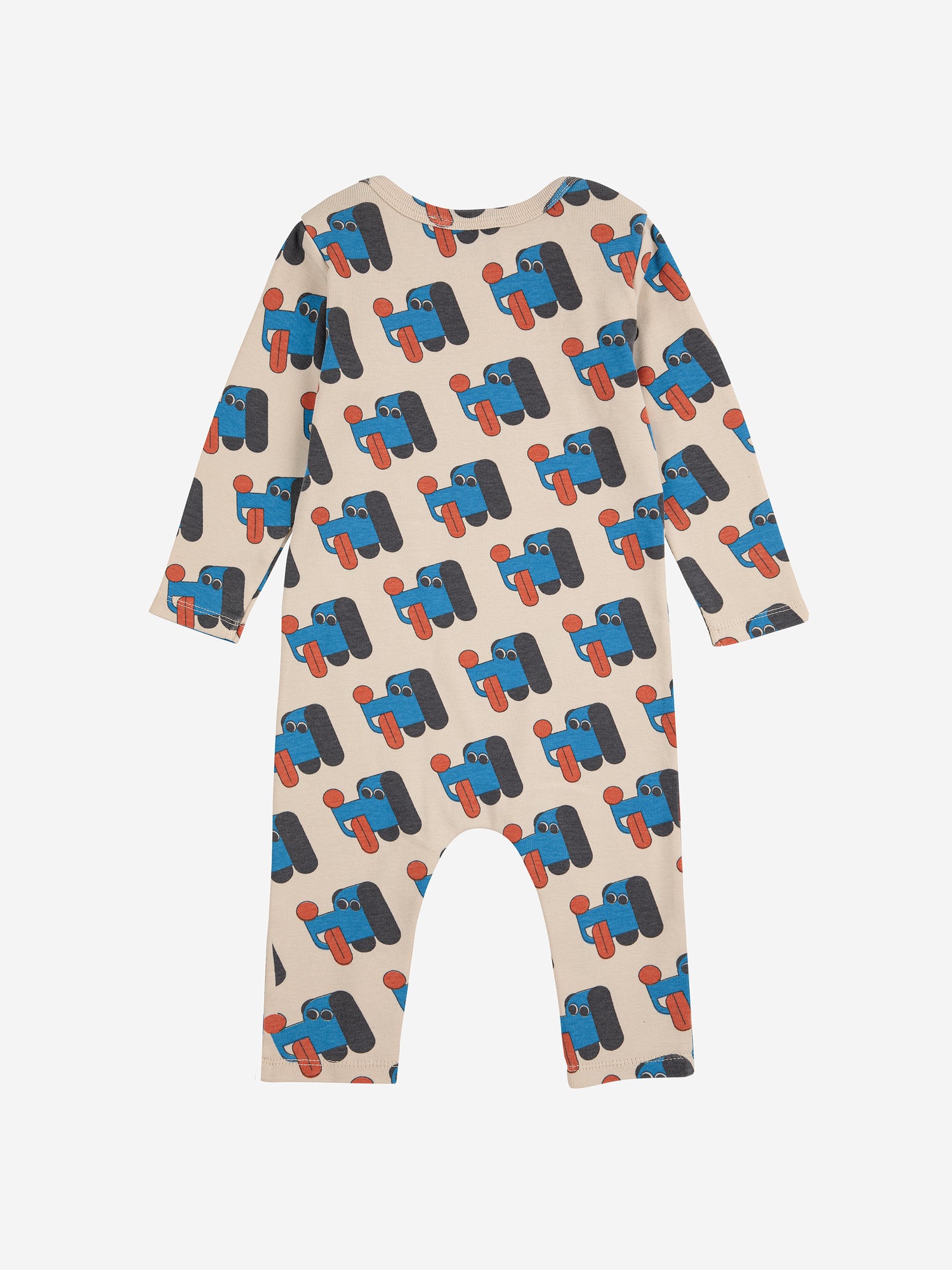 Bobo Choses Baby Doggy Mate All Over Overall - Off White