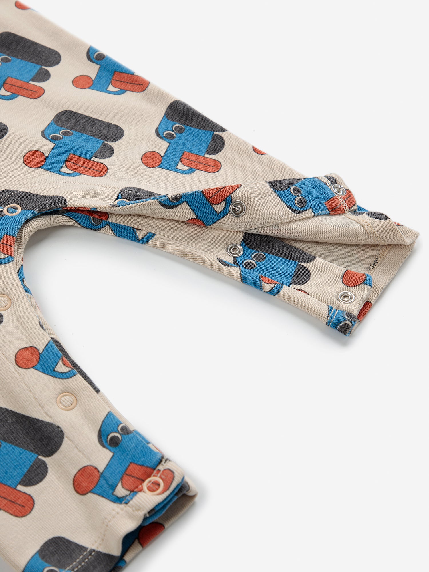 Bobo Choses Baby Doggy Mate All Over Overall - Off White