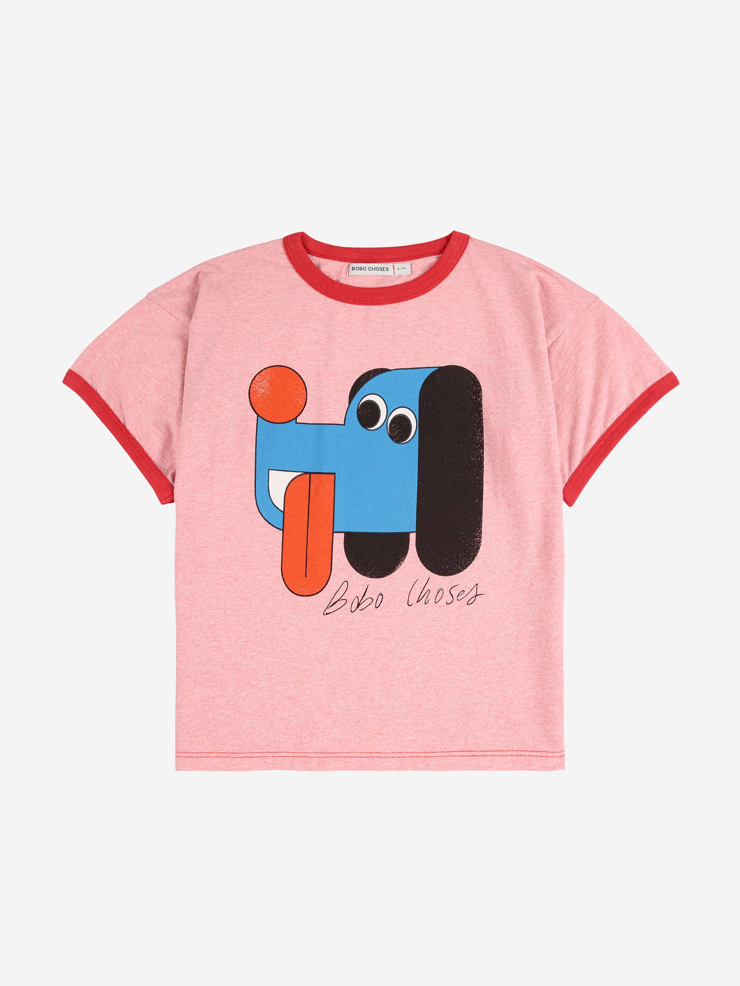Bobo Choses Doggy Mate T-shirt - Red