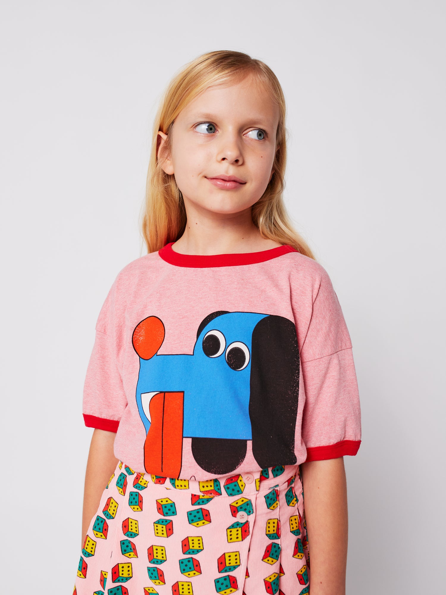 Bobo Choses Doggy Mate T-shirt - Red