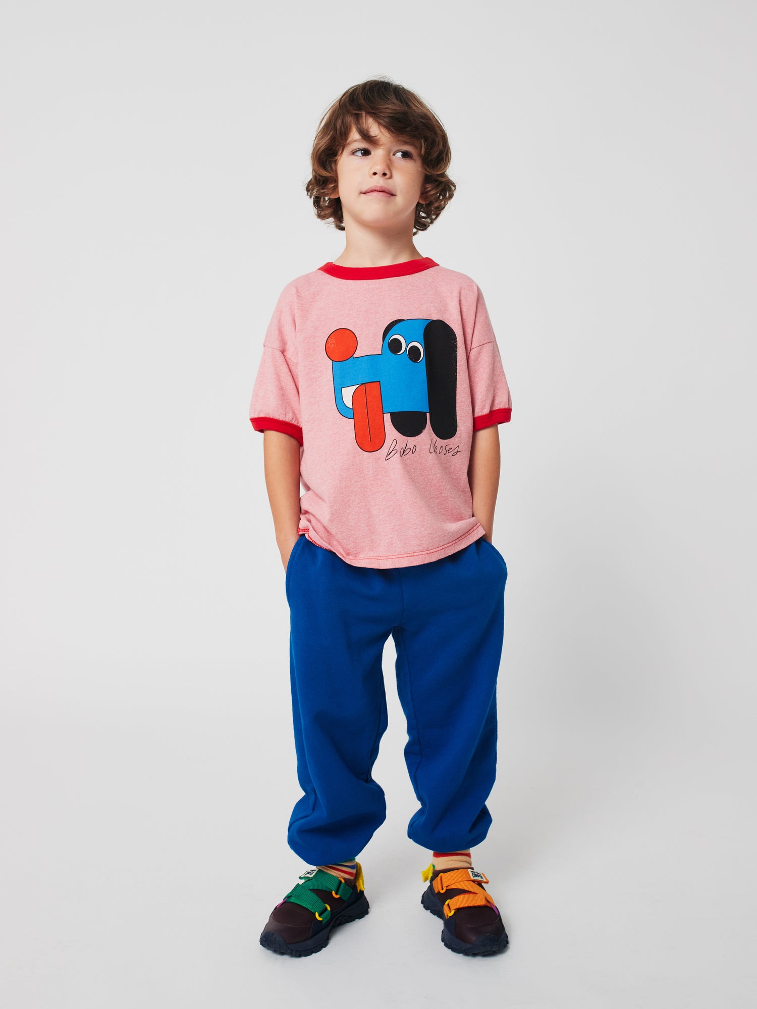 Bobo Choses Doggy Mate T-shirt - Red