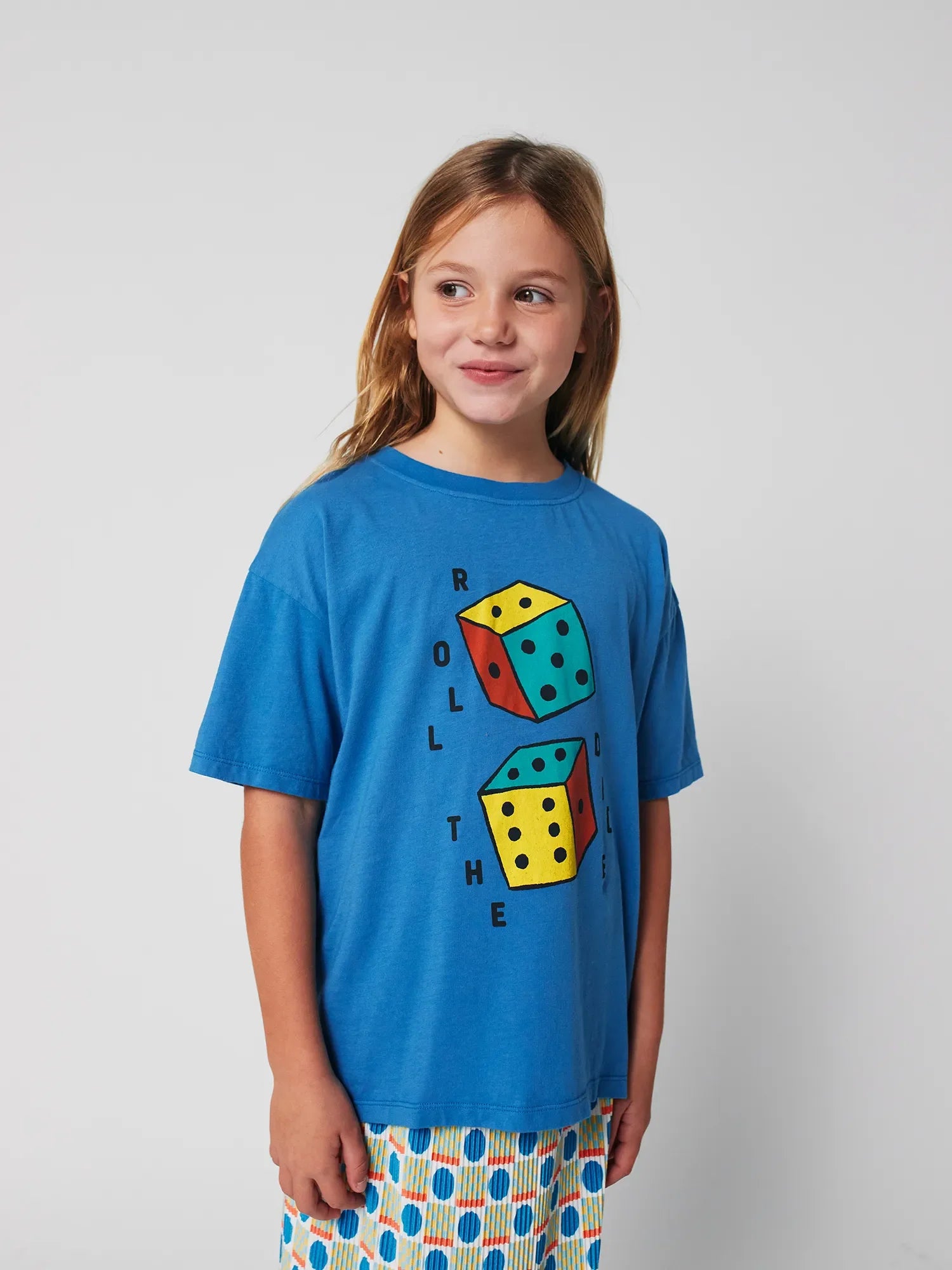Bobo Choses Roll The Dice T-shirt - Blue