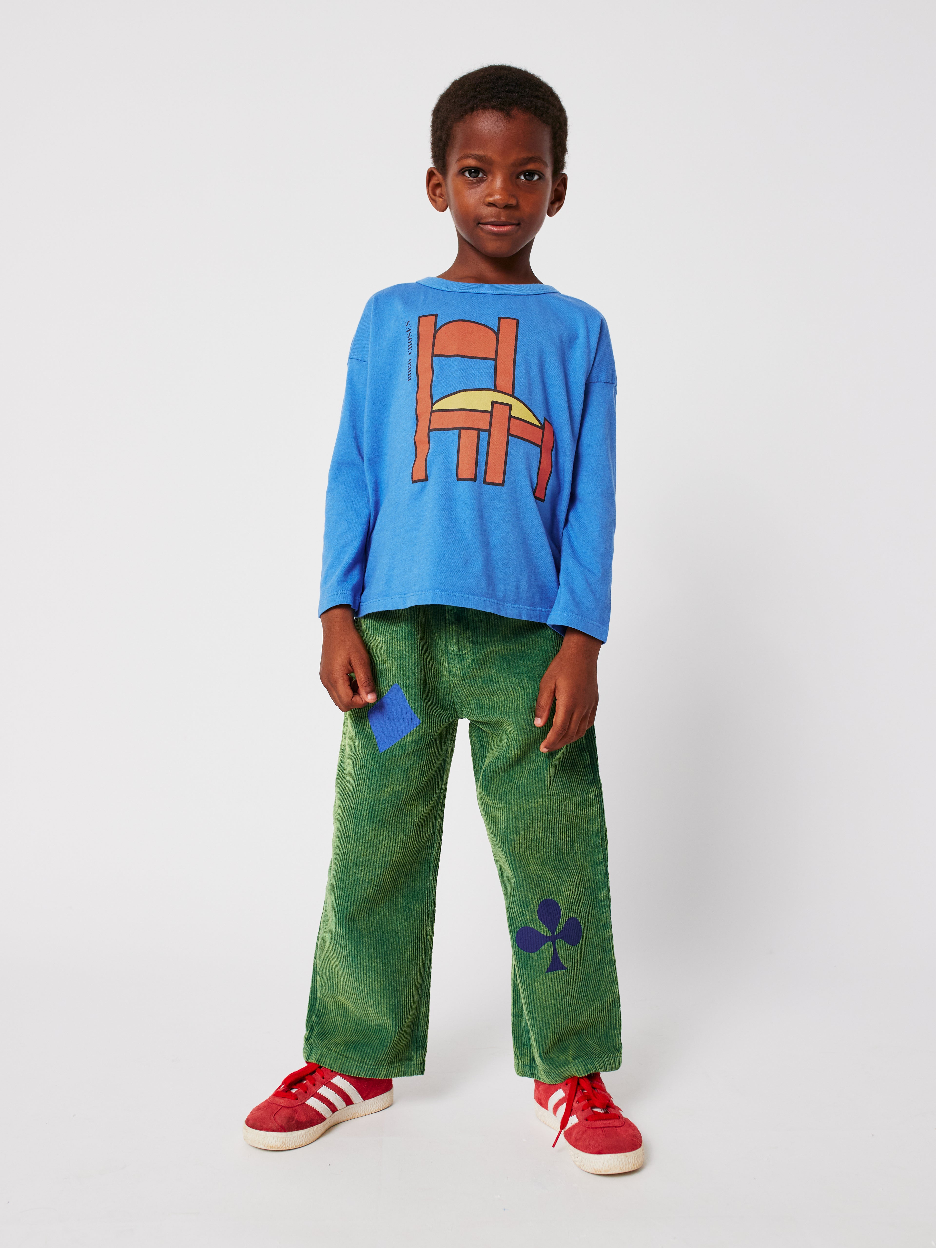 Bobo Choses Chair T-shirt - Blue
