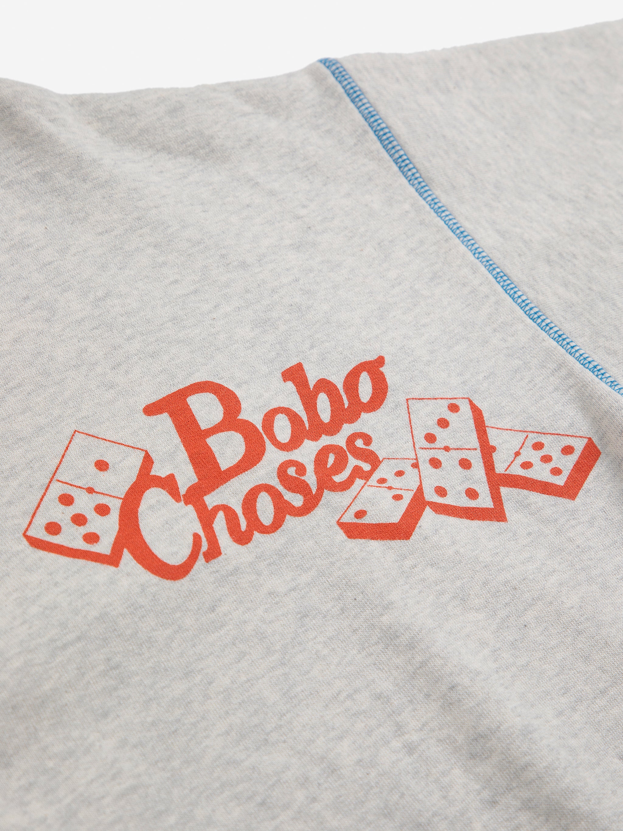 Bobo Choses Dominos Sweatshirt - Light Heather Grey