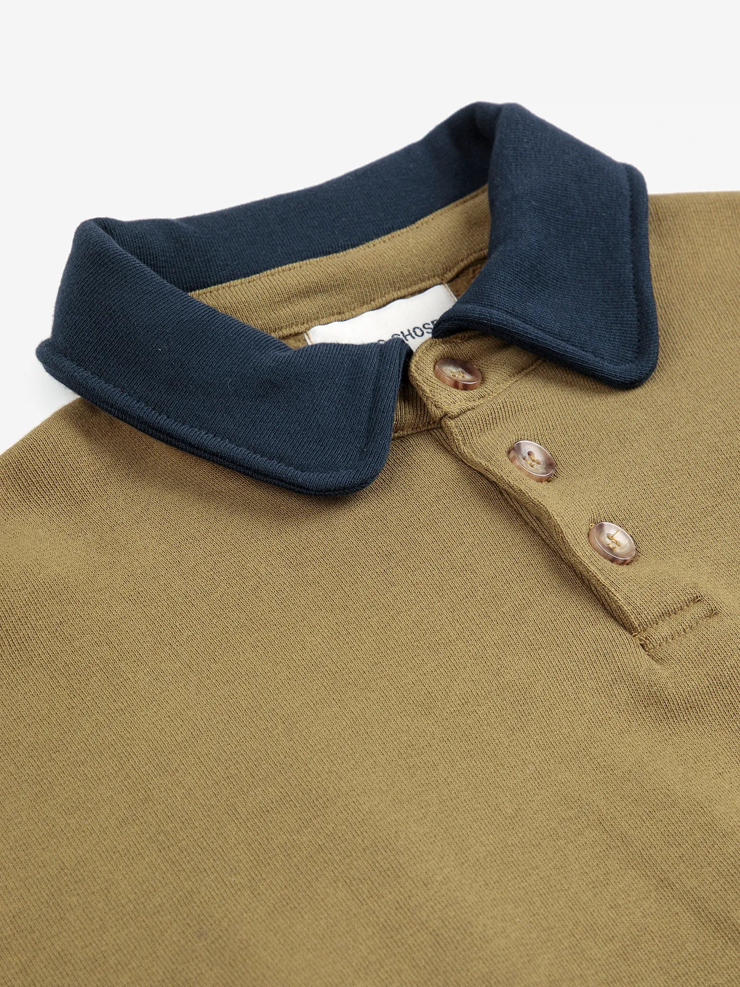 Bobo Choses Bobo Choses Polo Sweatshirt - Khaki