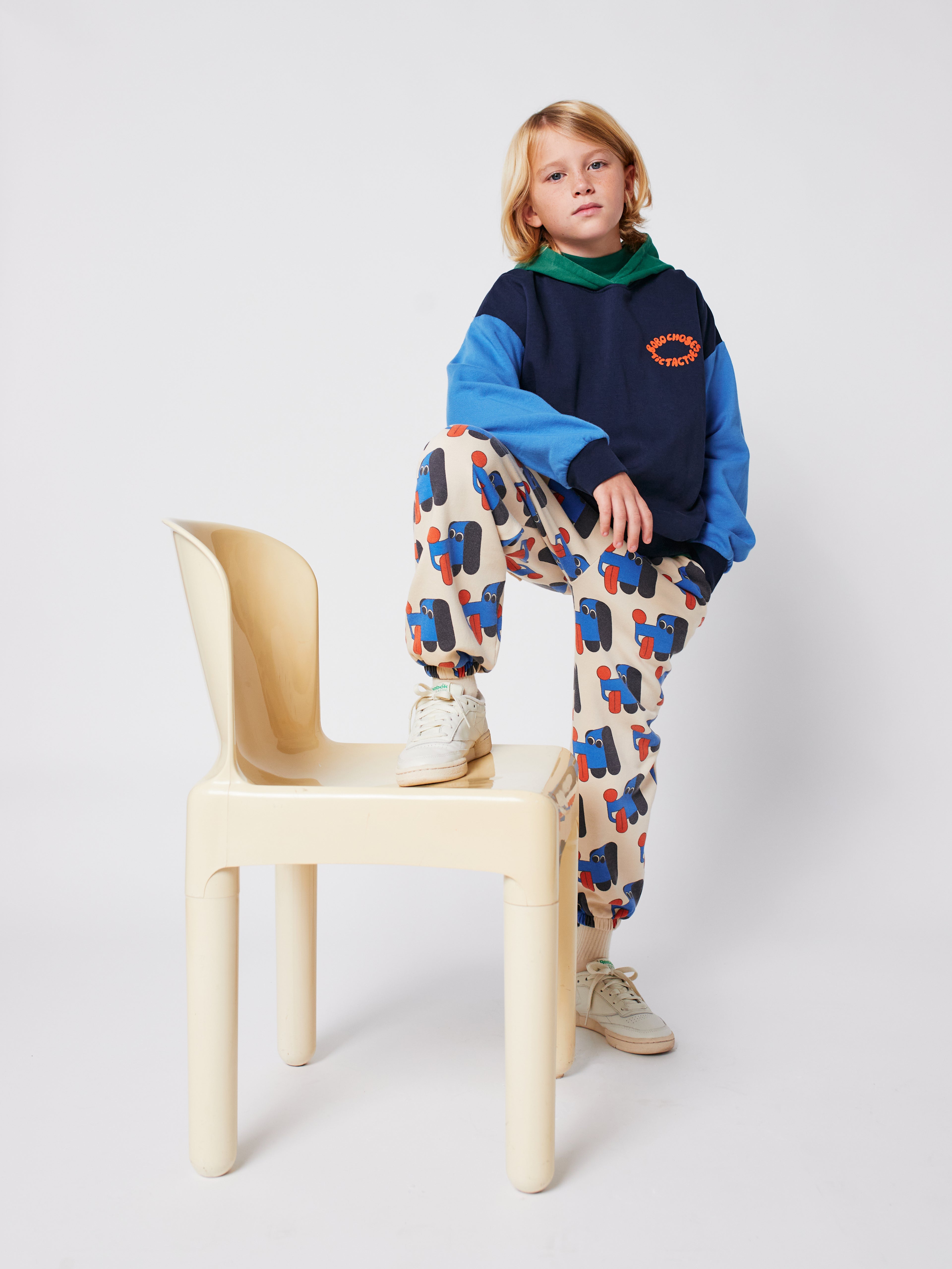 Bobo Choses Doggy Mate All Over Joggings - Off White