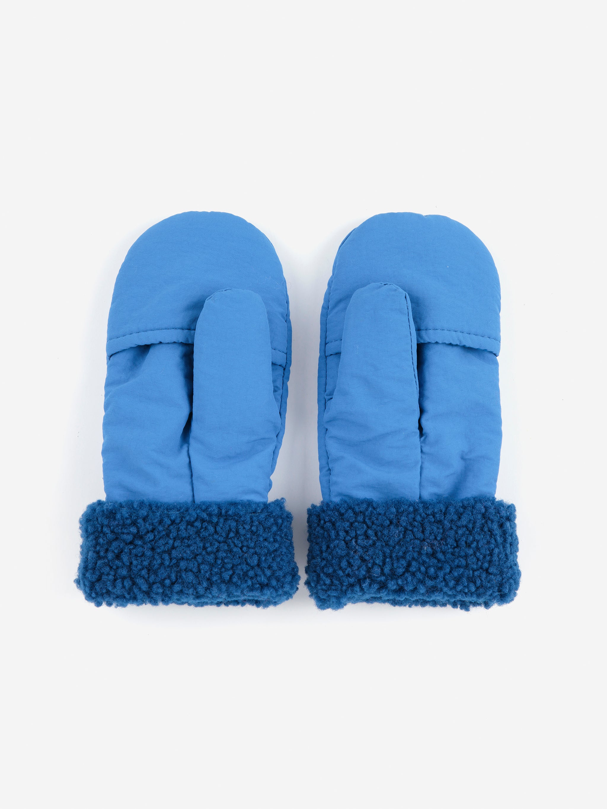 Bobo Choses Bobo Choses Bicolor Mittens - Blue