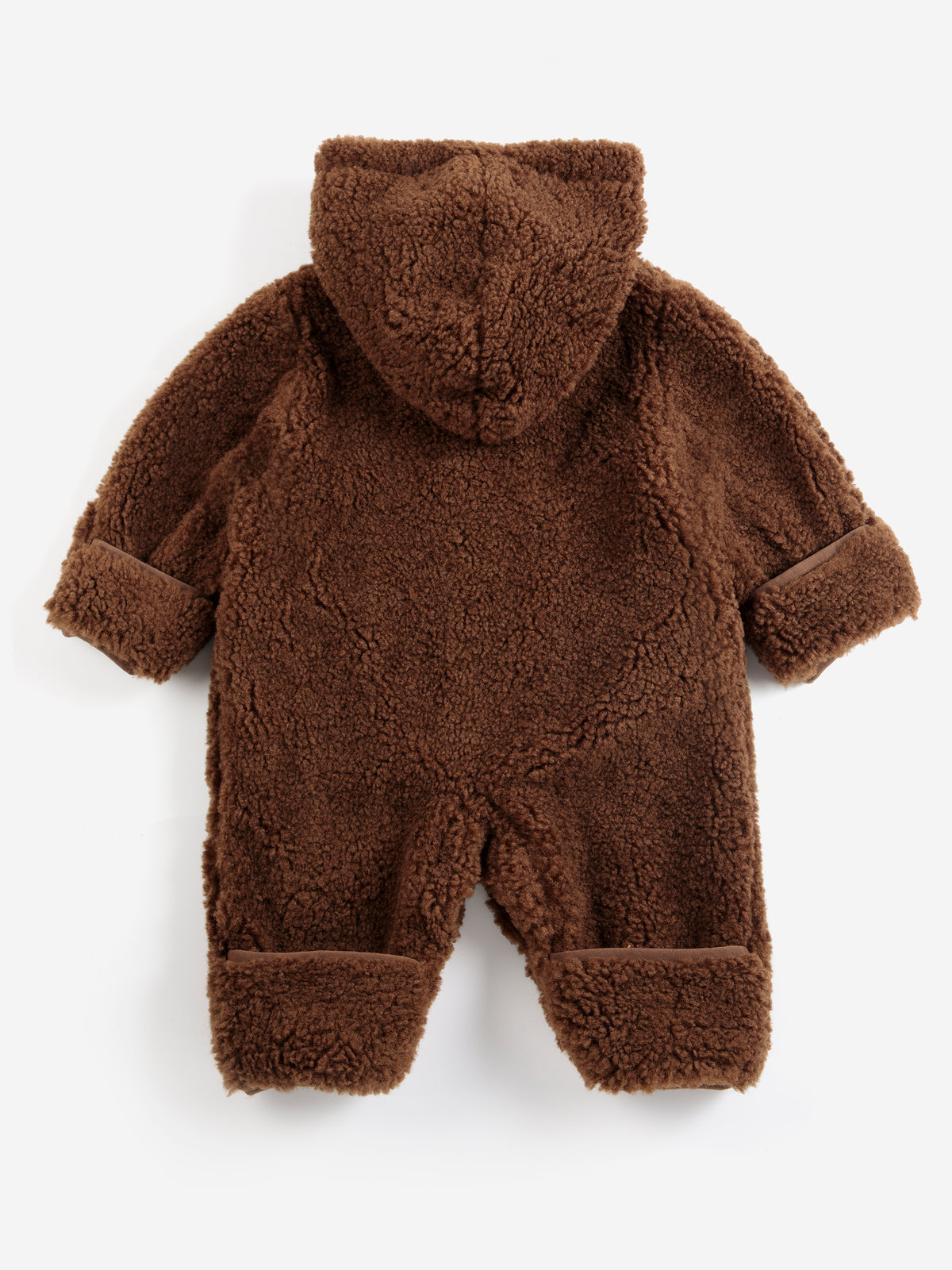 Bobo Choses Bobo Choses Sheepskin Overall - Dark Brown