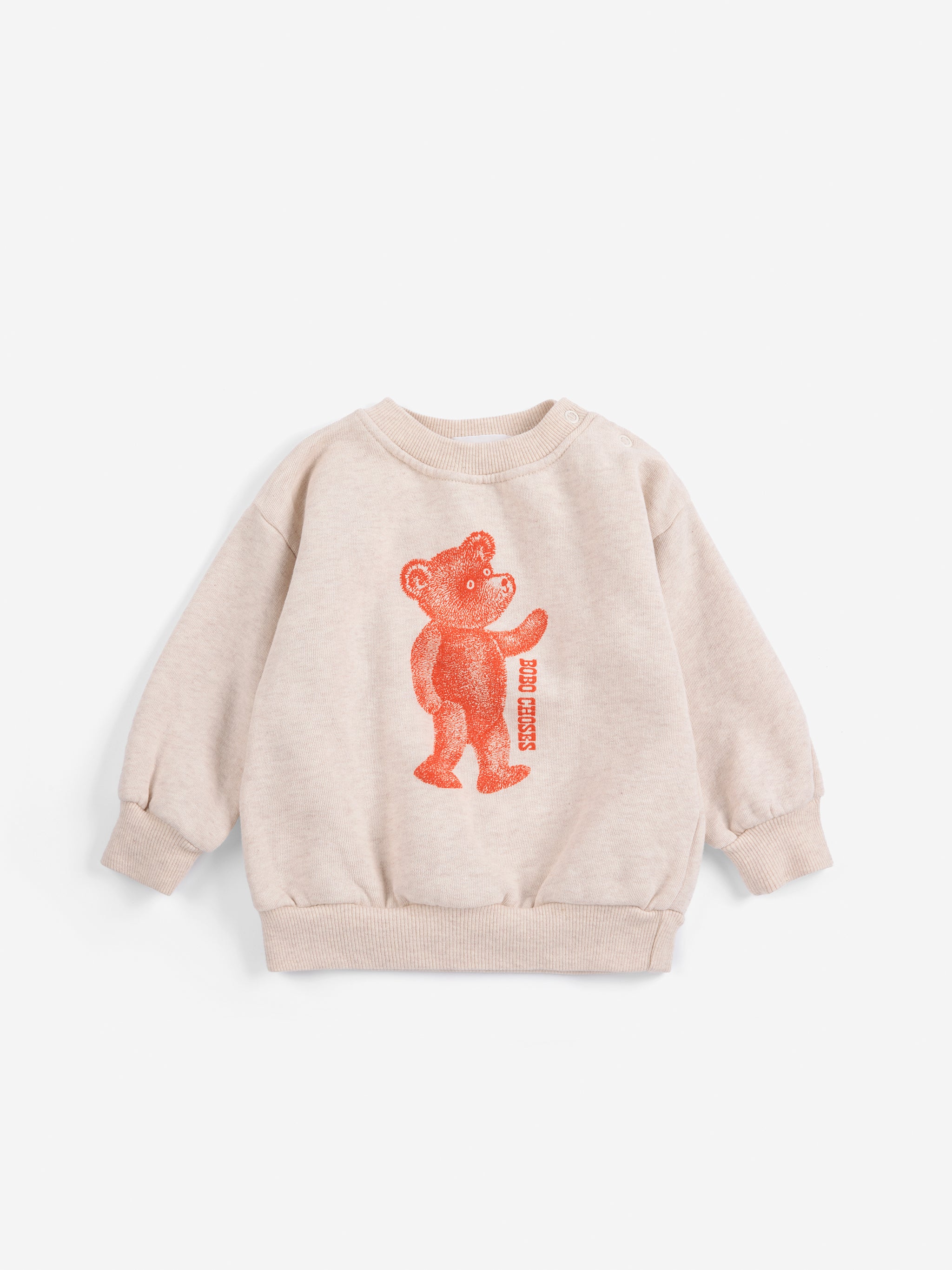 Bobo Choses Softpaw Monster Sweatshirt - Off White