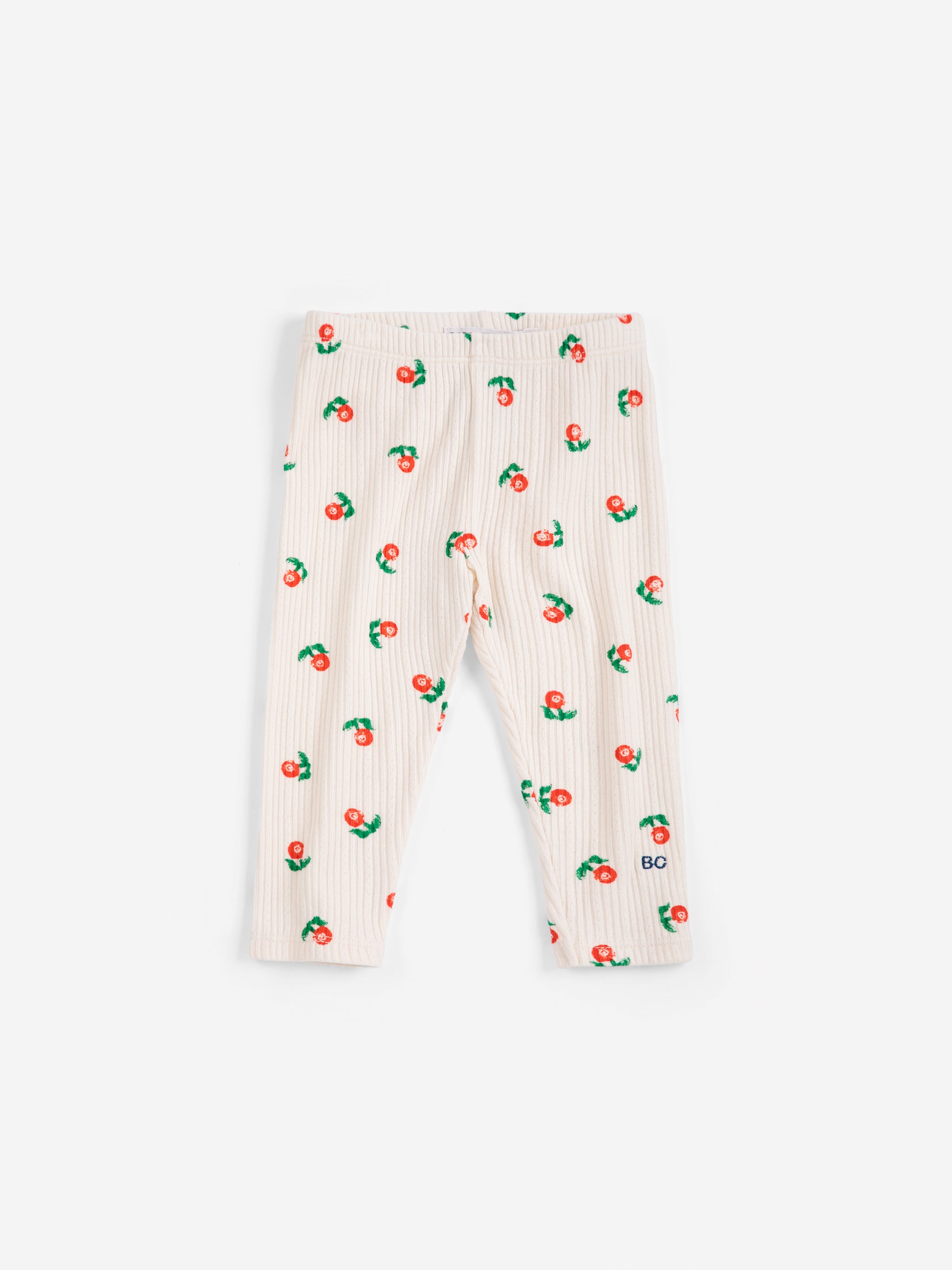 Bobo Choses Stamp Bloom All Over Leggings - Off White