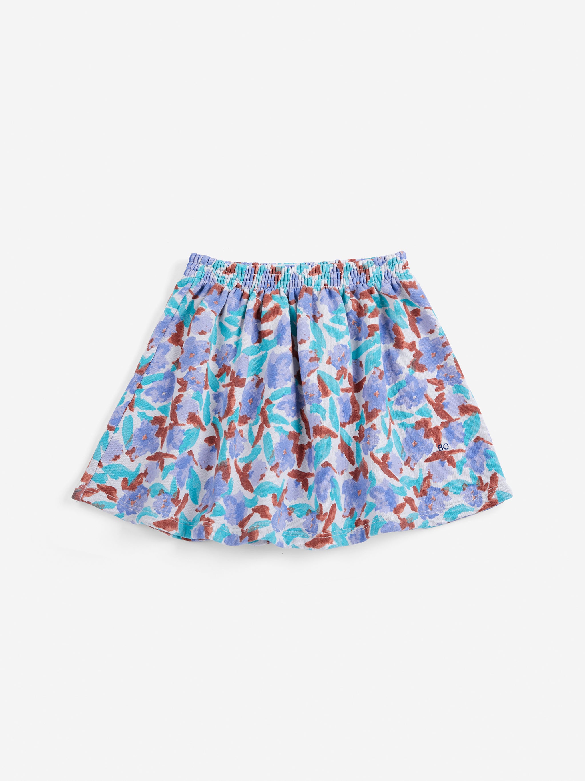 Bobo Choses Watercolor All Over Fleece Skirt - Lavender