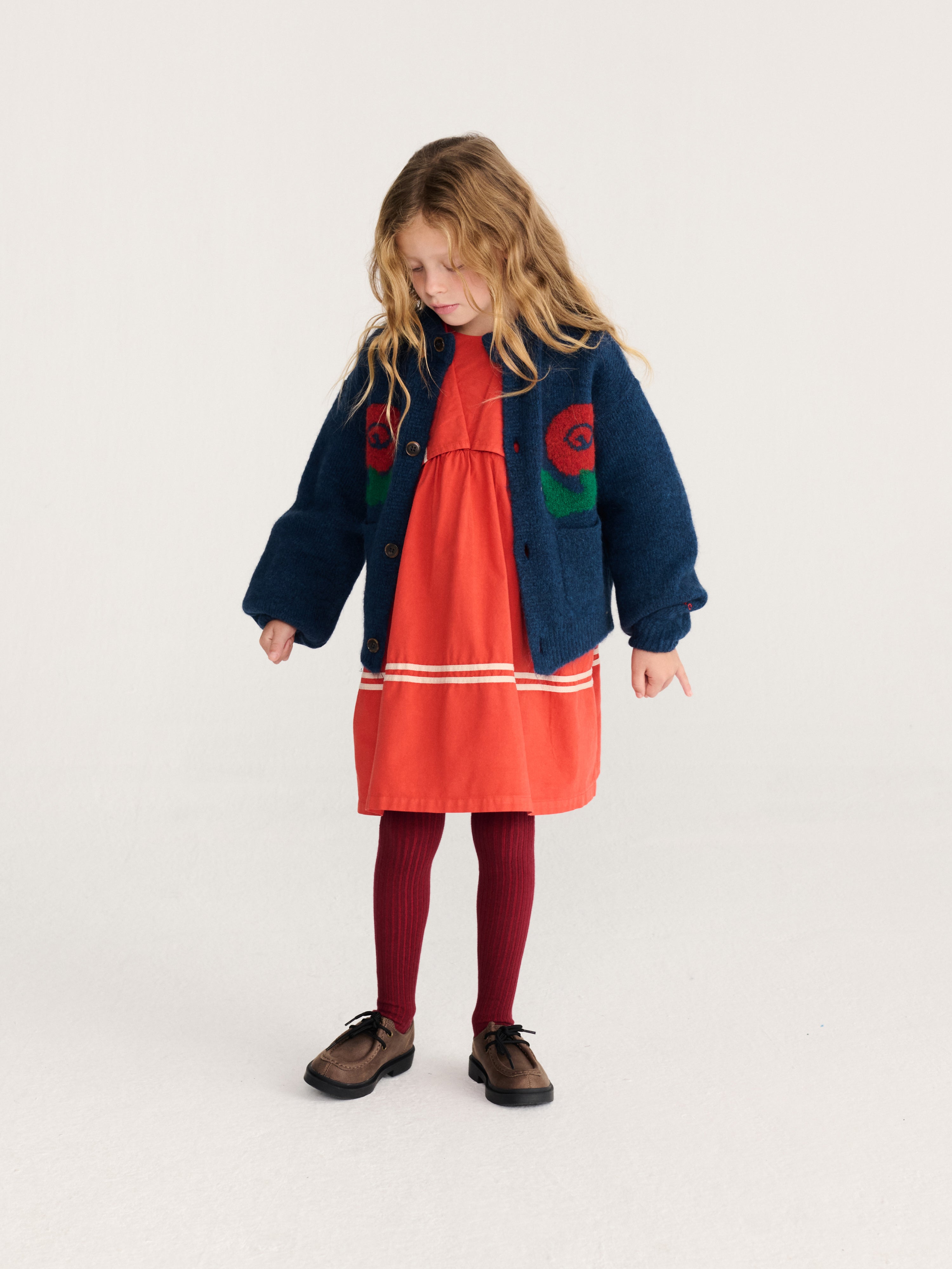Bobo Choses Bobo Choses Sailor Dress - Red