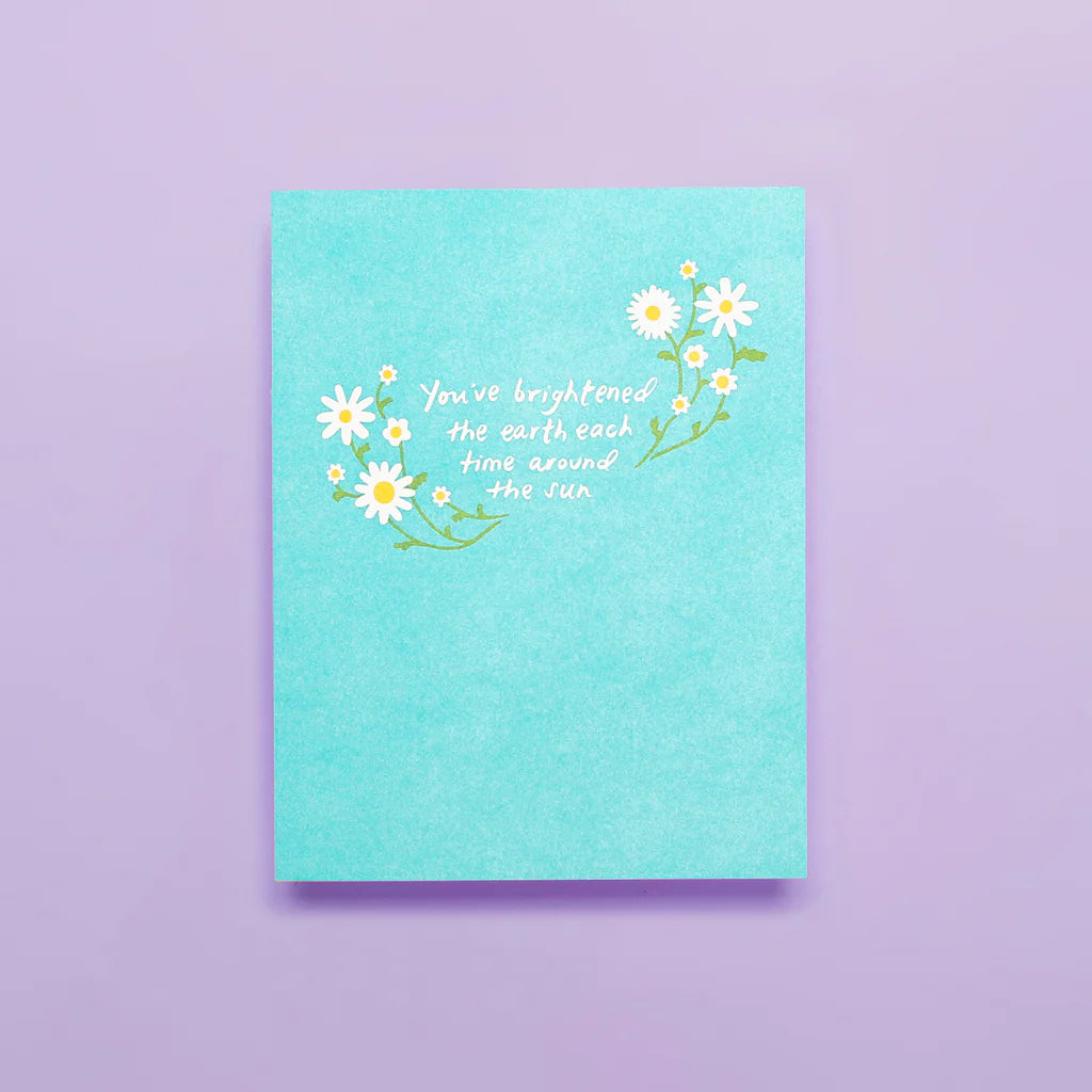 Shorthand Brighten The Earth Greeting Card