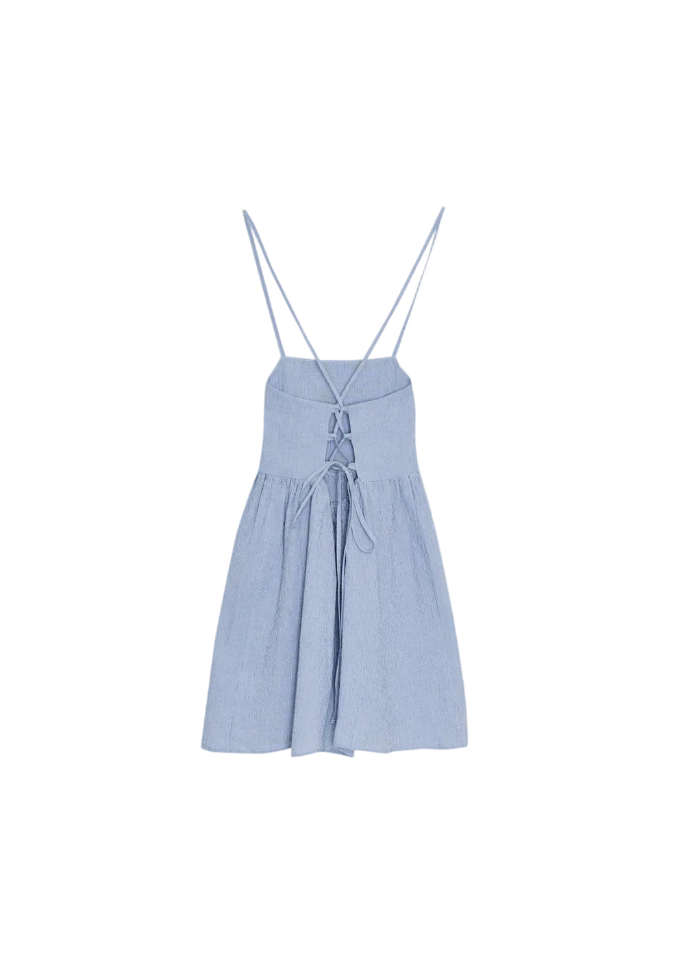 The New Society Cloe Teen Dress - Summer Midnight Pinstripes