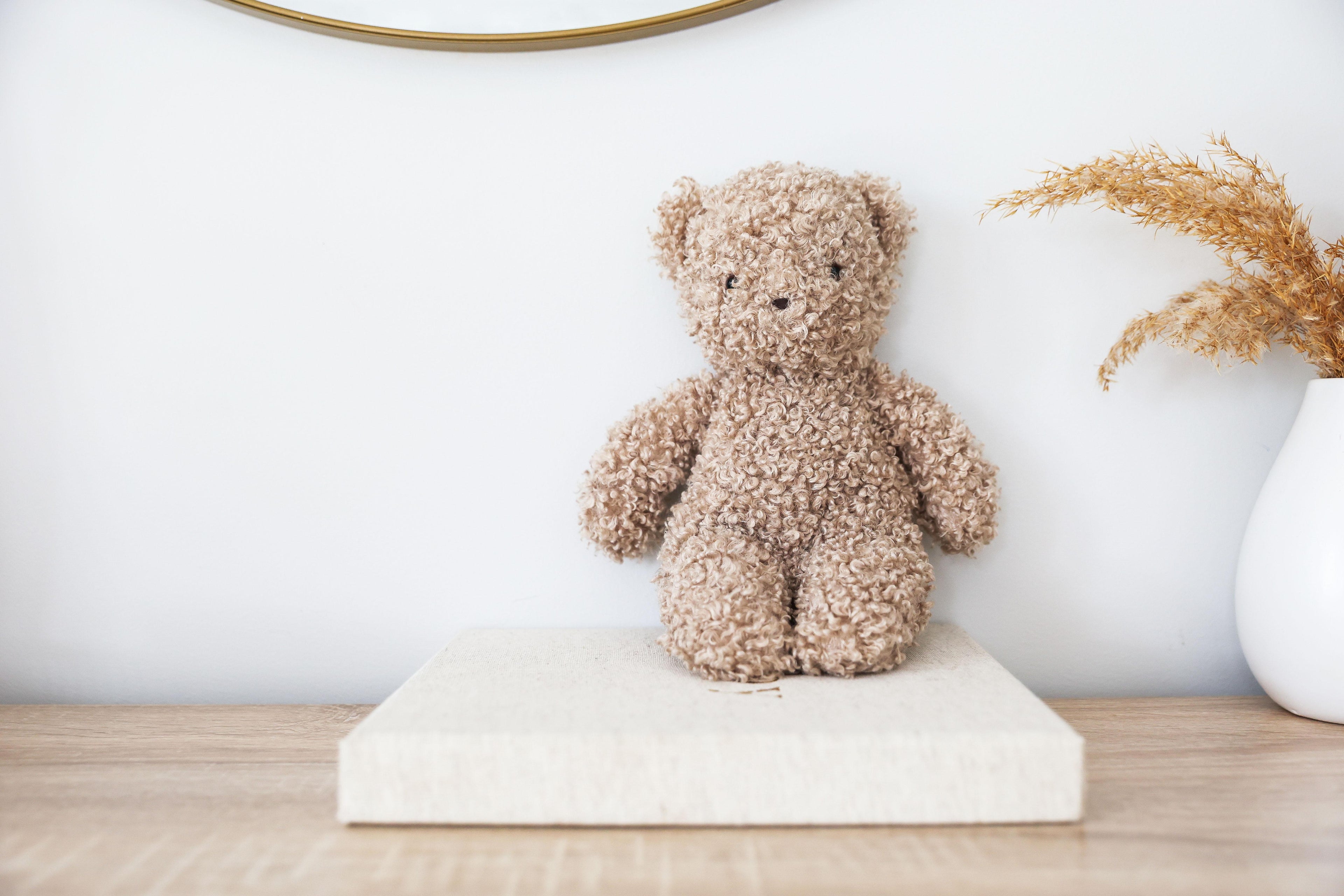Alimrose Charlie Baby Bear - Oatmeal