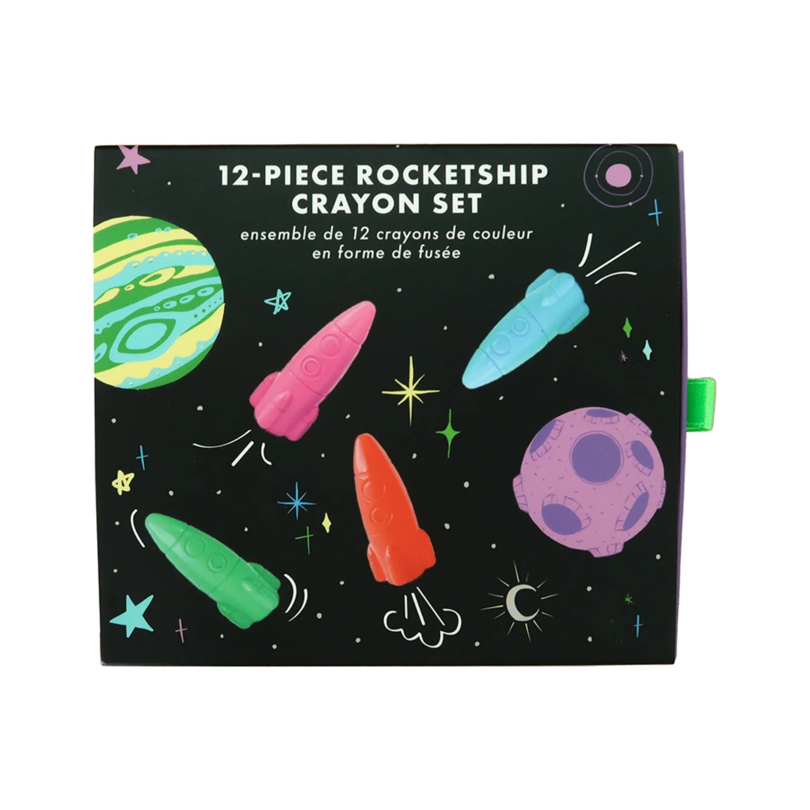 Daydream Society Lost In Space Rocket Ship Crayon Set