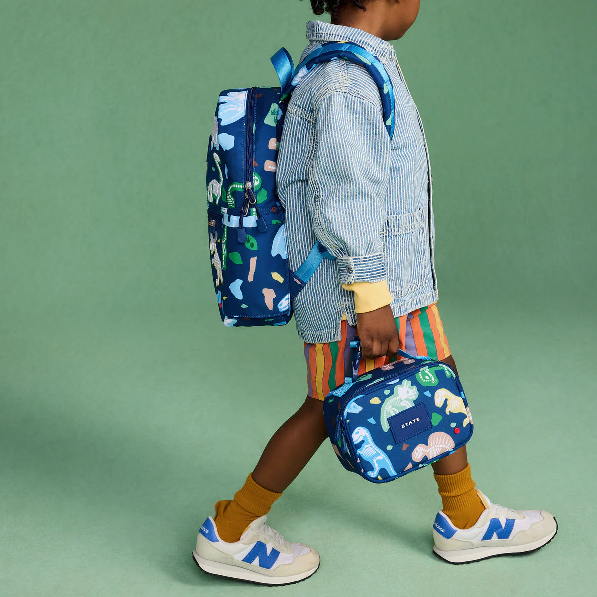 State Bags Kane Mini Backpack - Dino Fossils