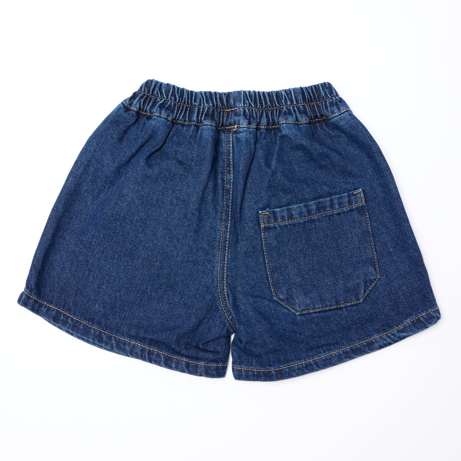 Bobo Choses Smiling Mid Denim Bermuda Shorts - Blue