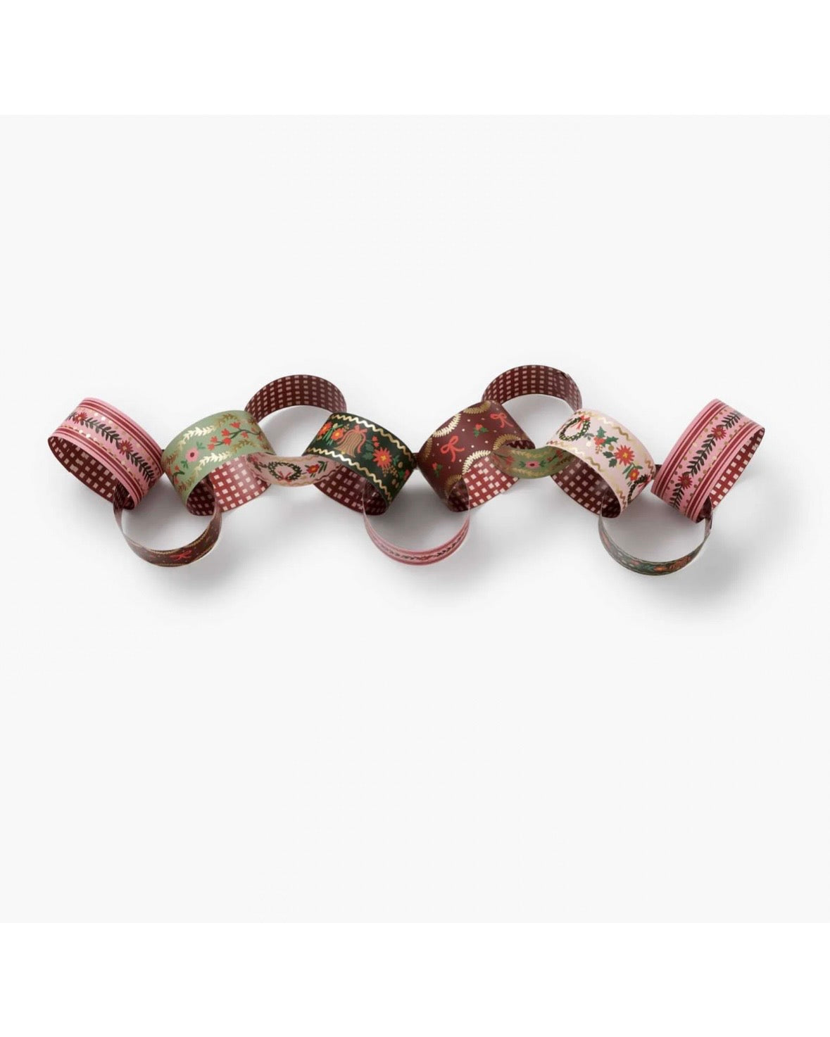 Rifle Paper Co. Paper Chain Kit - Holly Jolly