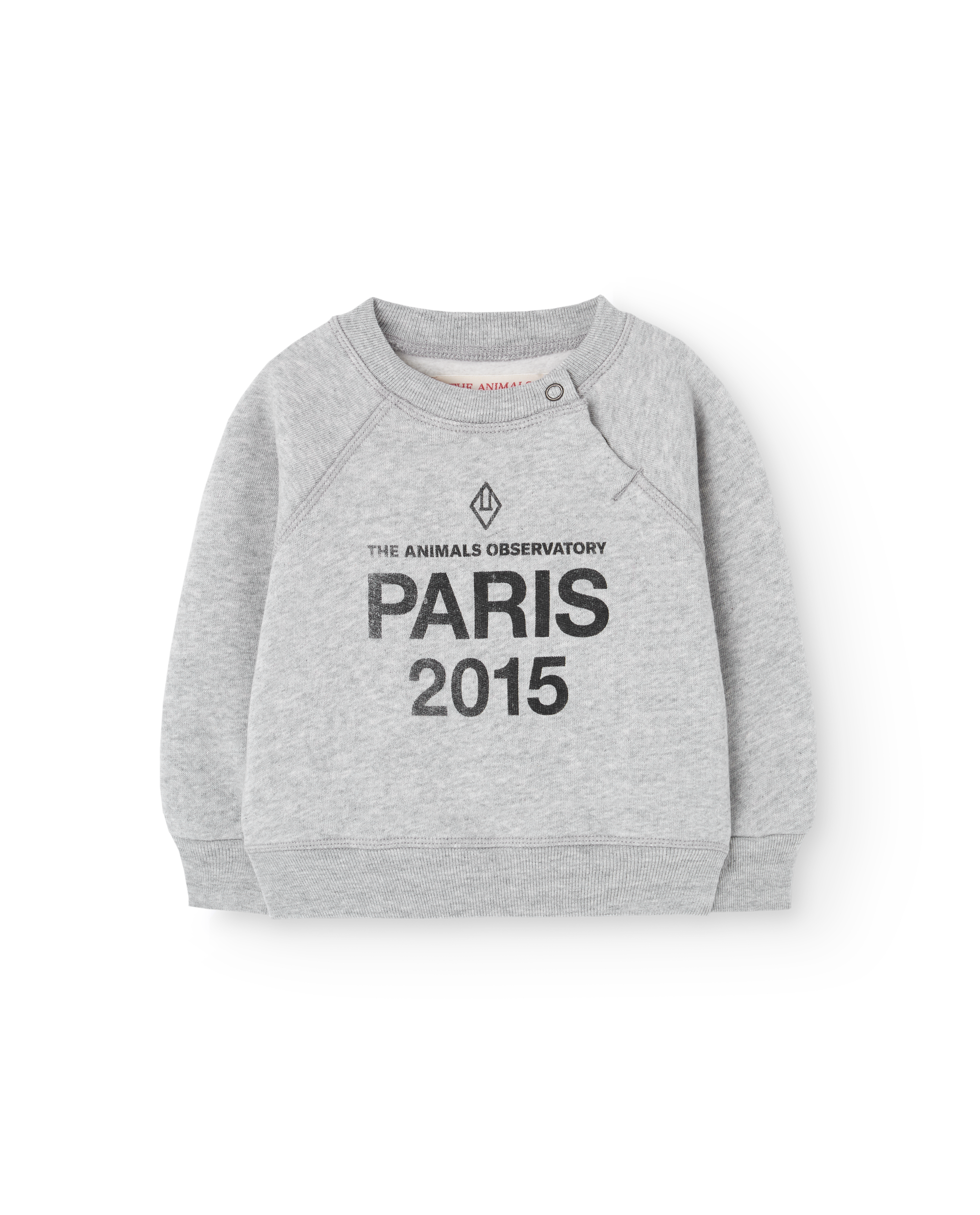 The Animals Observatory Jackal Baby Sweatshirt - Ds Grey