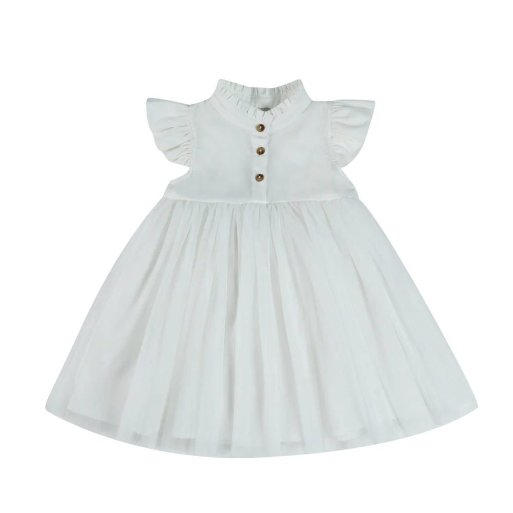 Donsje Fleurance Dress - Off White