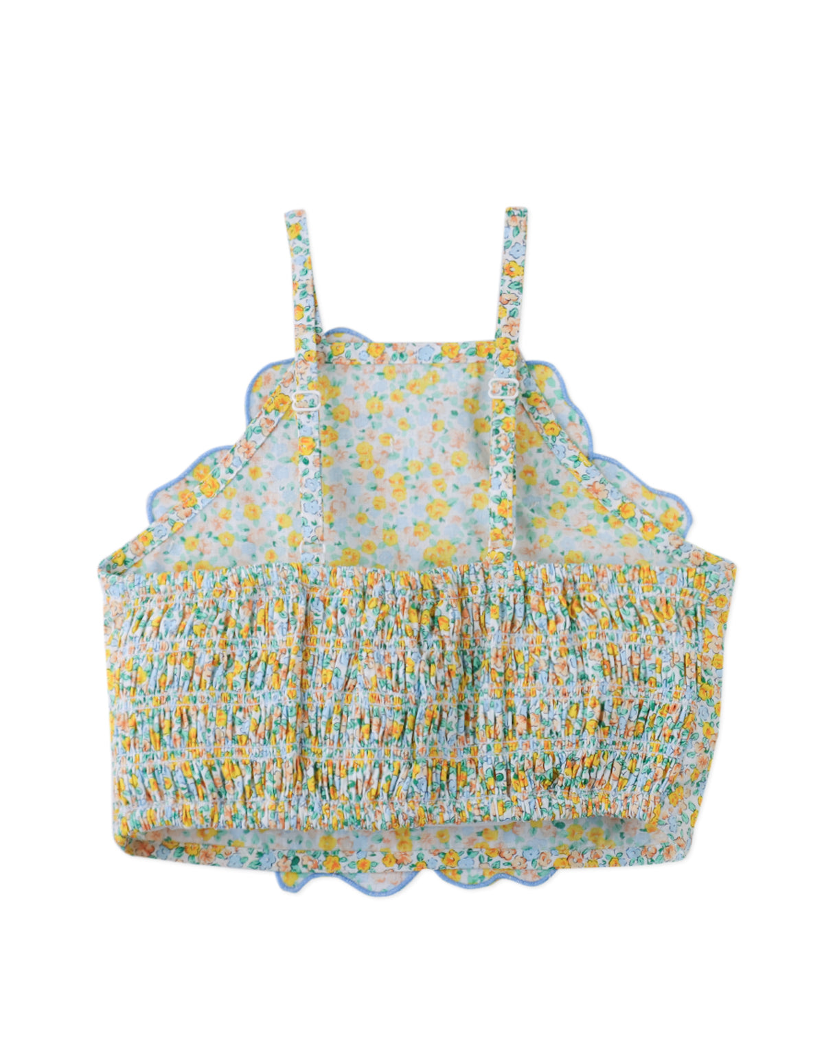 Gingersnaps Eloise Halter Top With Large Flower - Multicolor