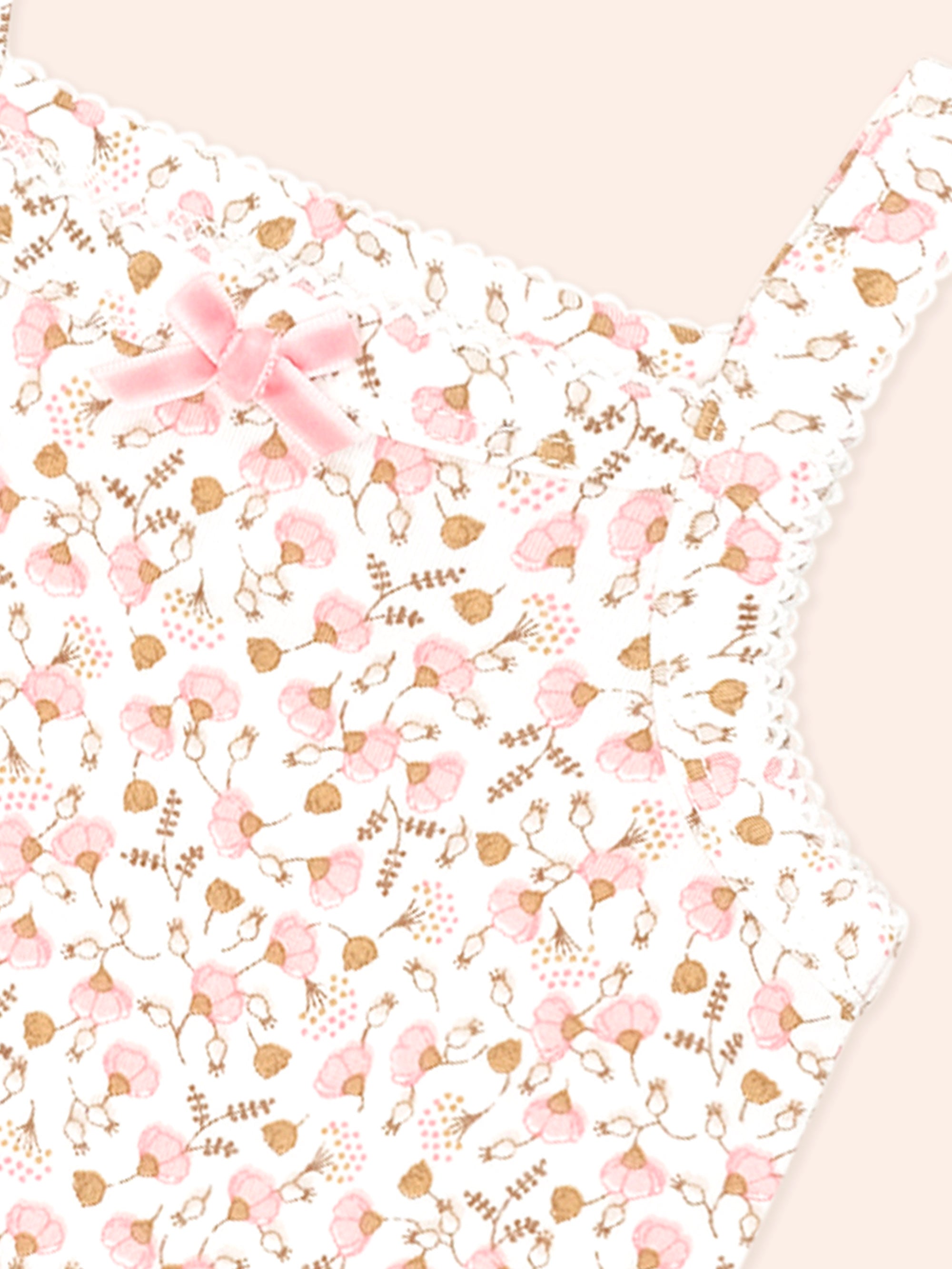 Huxbaby Ditsy Floral Strap Onesie - Multi