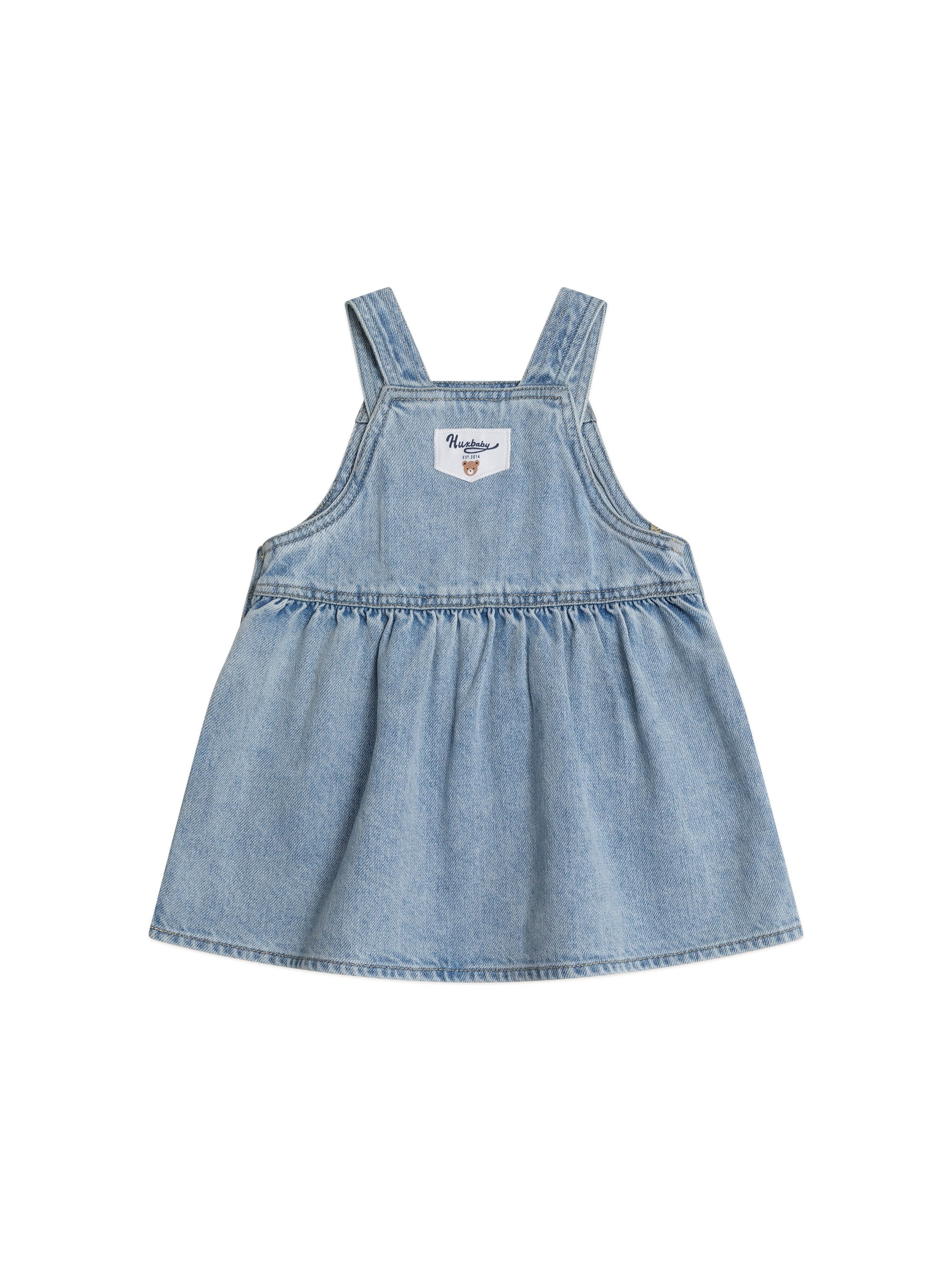 Huxbaby Dreamy Denim Pinafore Dress - Denim