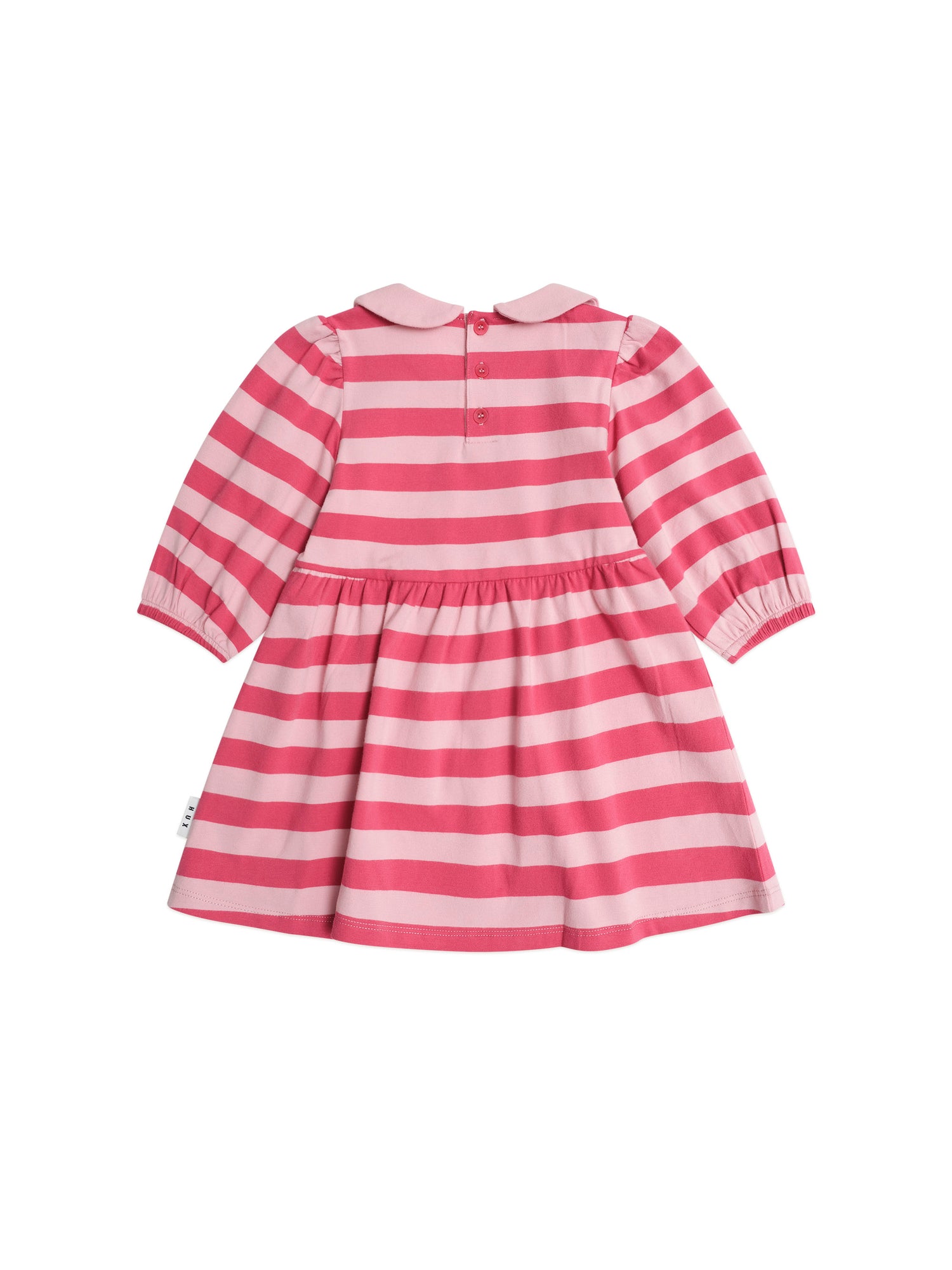 Huxbaby Cherry Pie Puff Sleeve Dress - Cherry/Apricot