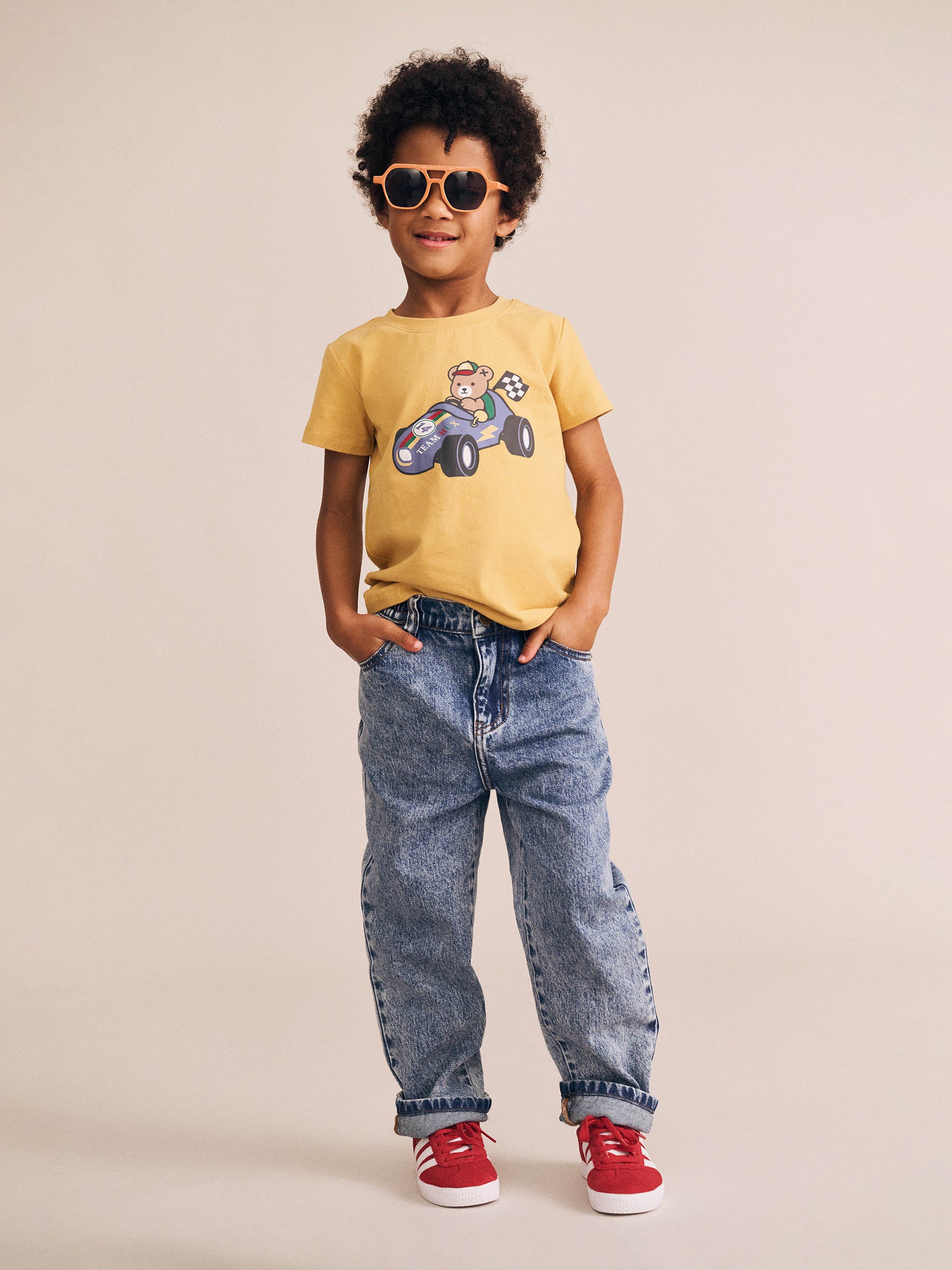 Huxbaby Vroom Vroom Hux Tee - Sunburst