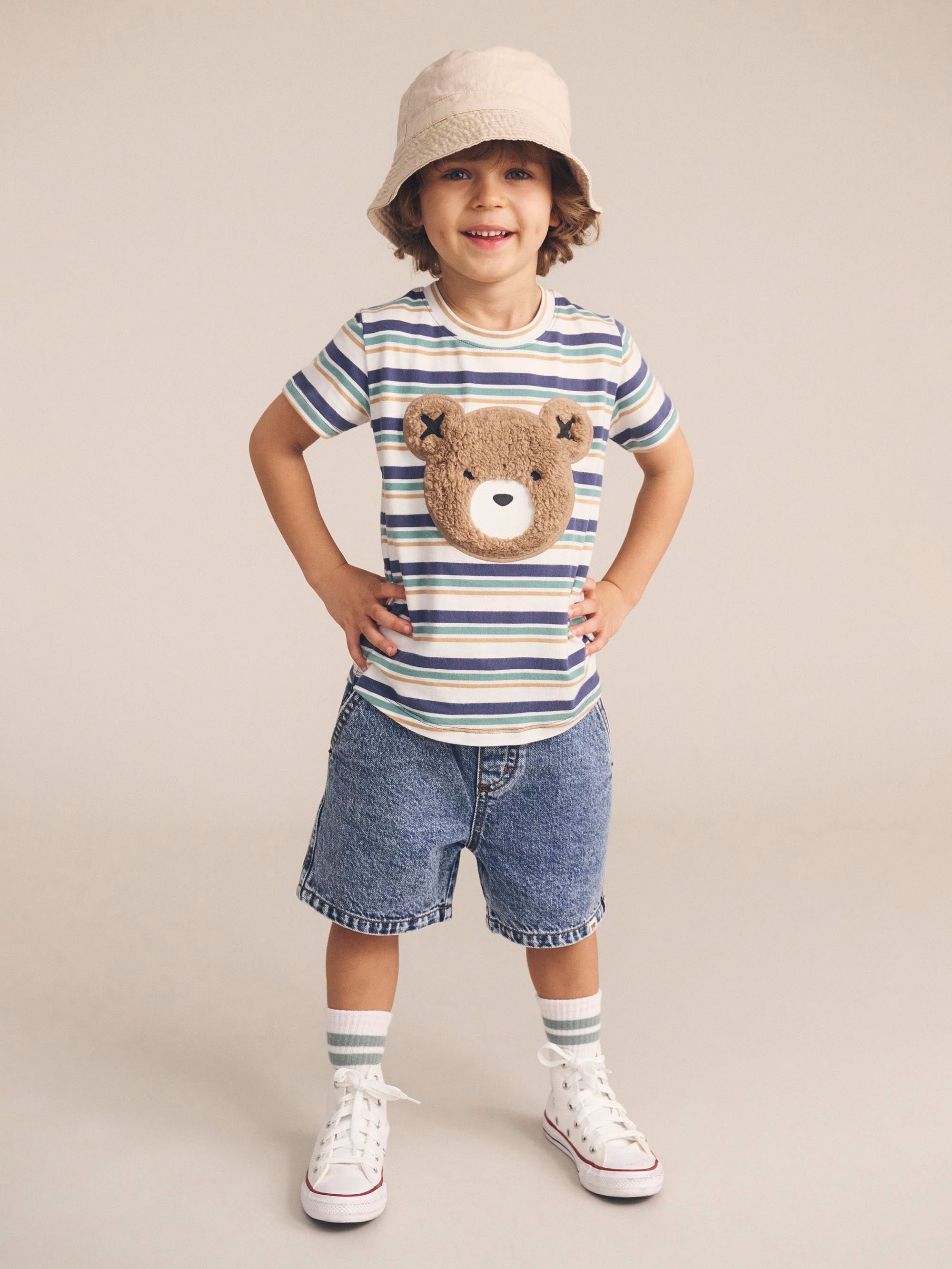Huxbaby Multi Stripe Hux T-shirt - Multi