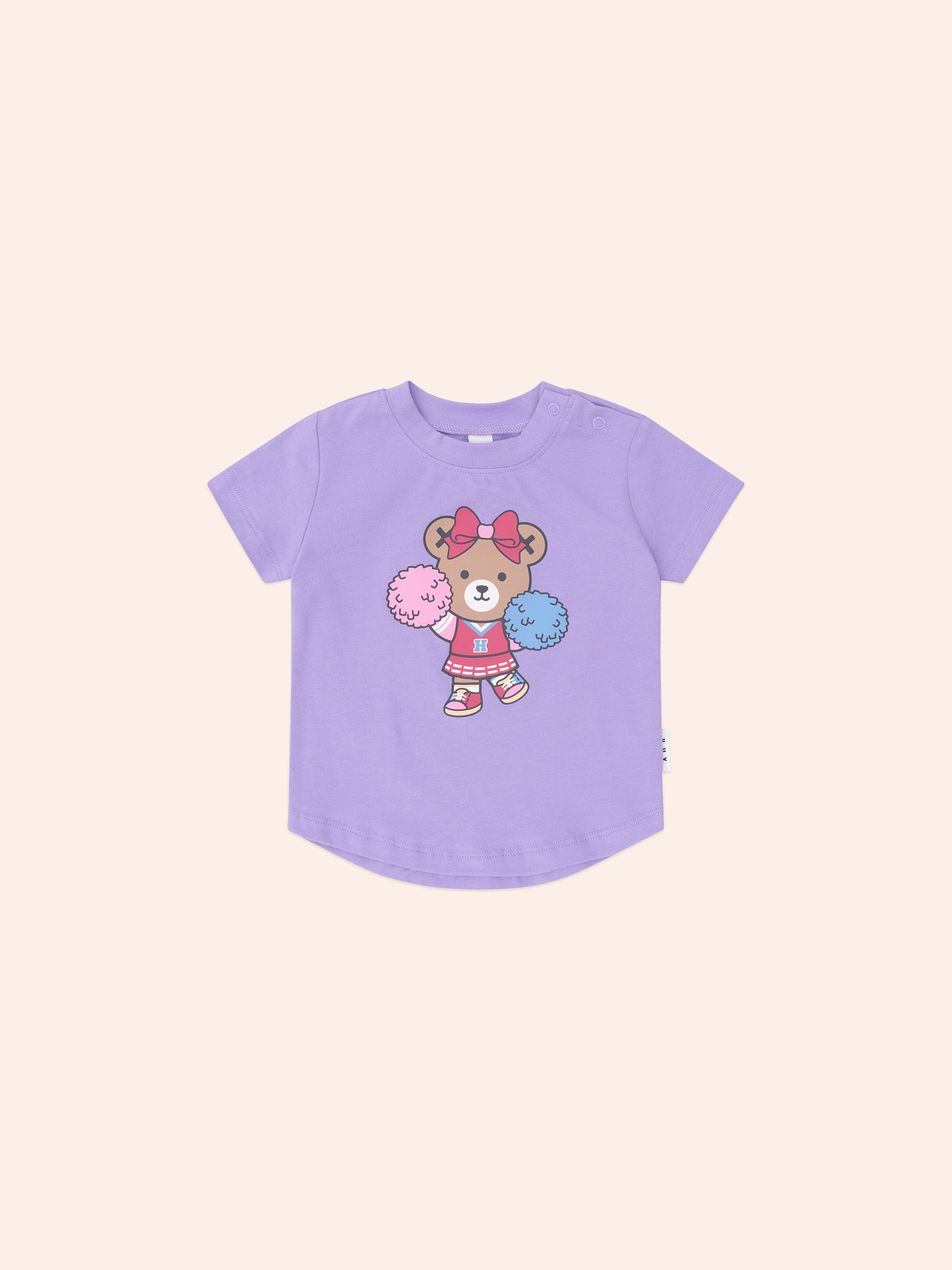 Huxbaby Cheerleader Huxette Tee - Violet