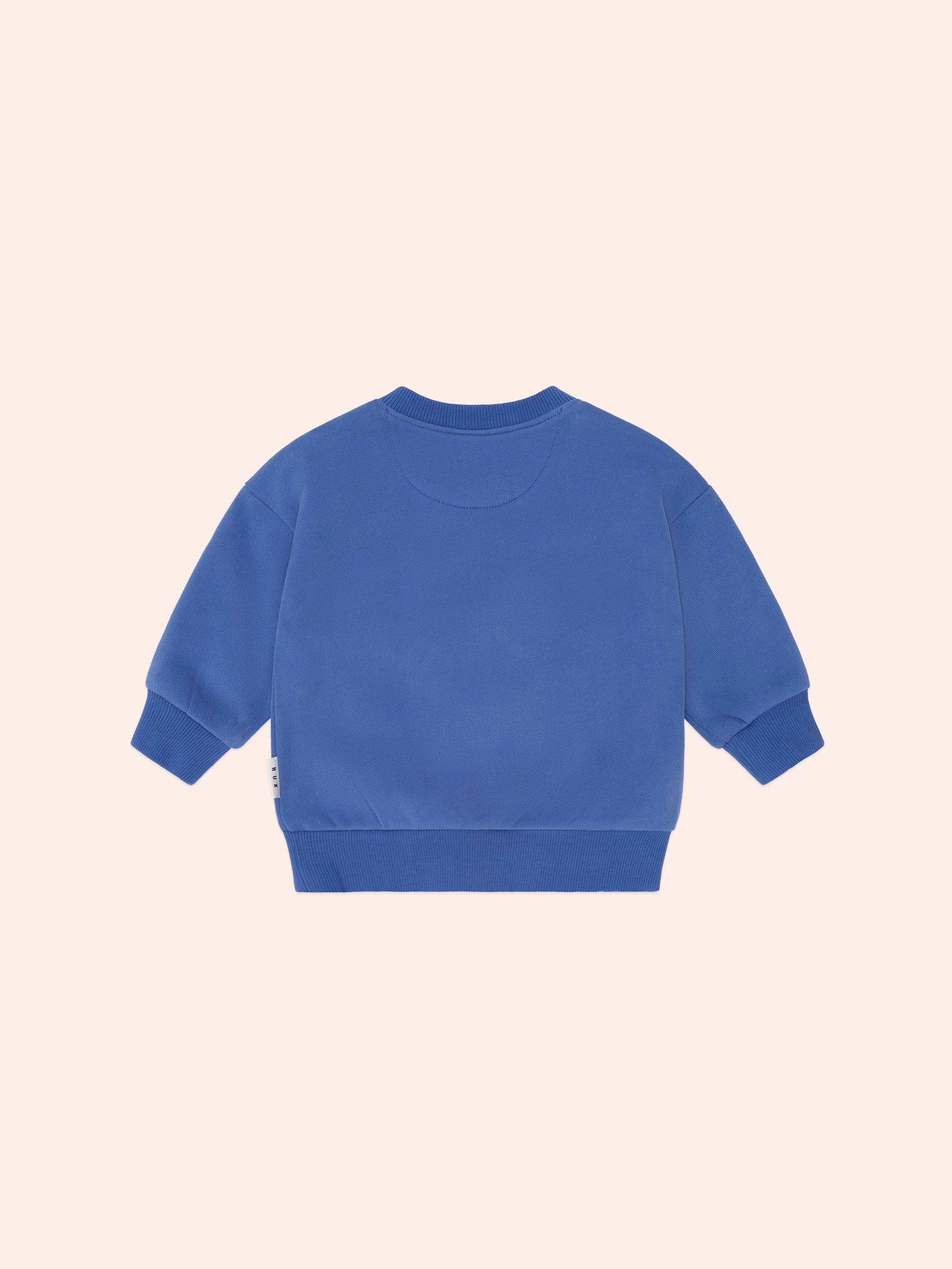 Huxbaby Furry Huxbear Cobalt Sweatshirt - Cobalt