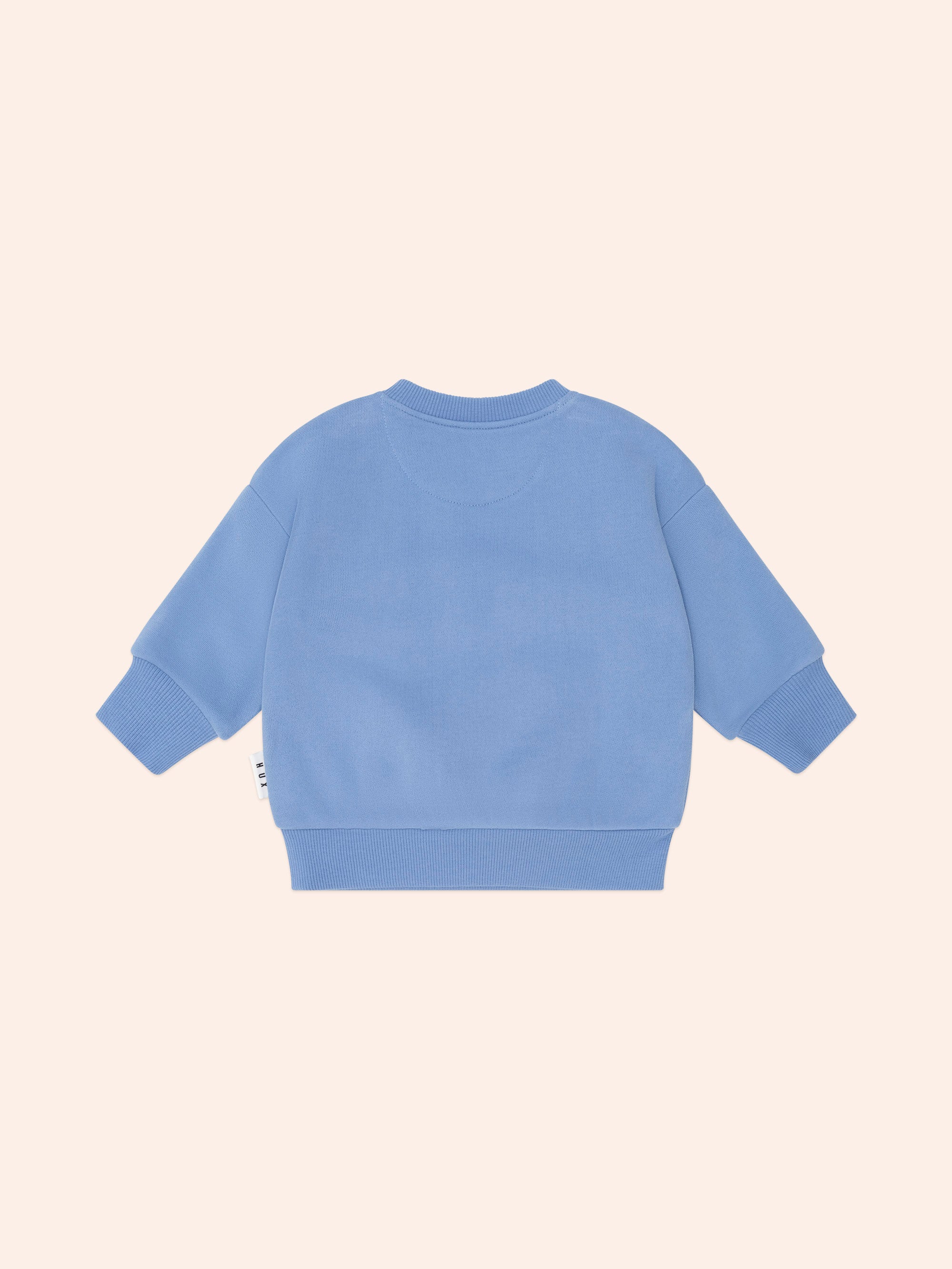 Huxbaby Cherry Bow Sweatshirt - Bijou Blue