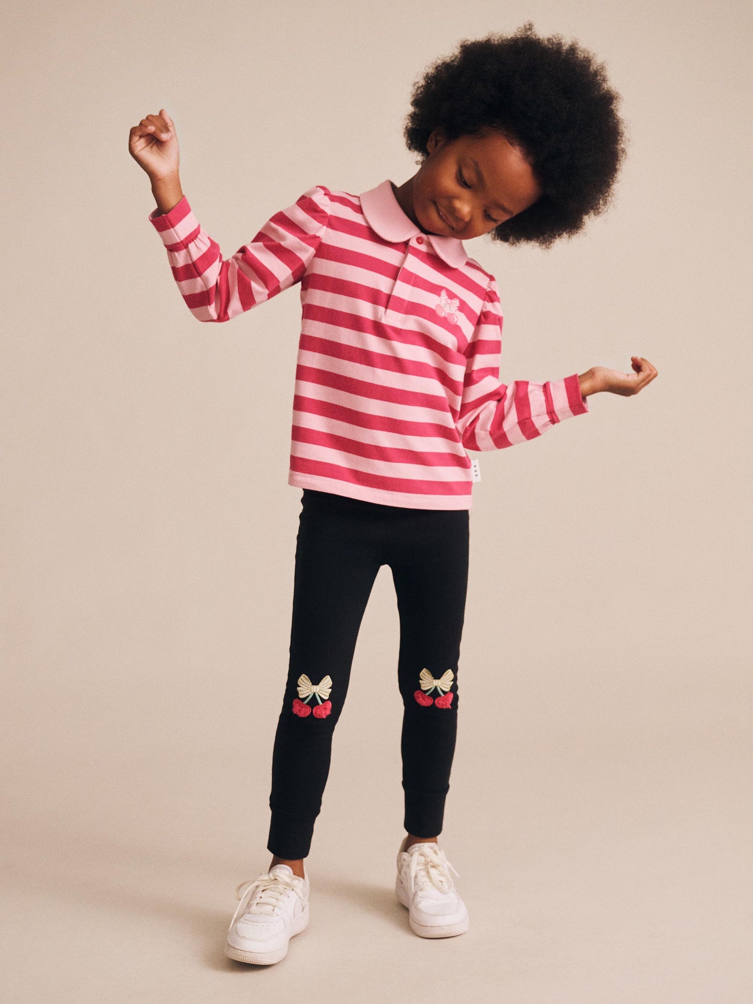 Huxbaby Cherry Pie Leggings - Black