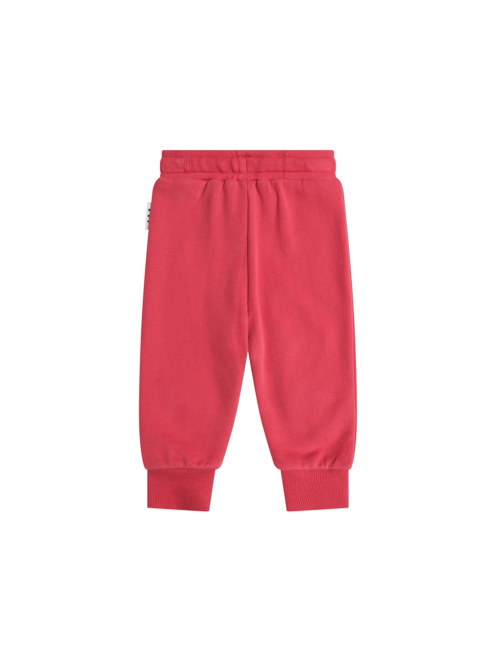 Huxbaby Furry Huxbear Track Pants Red - Chilli