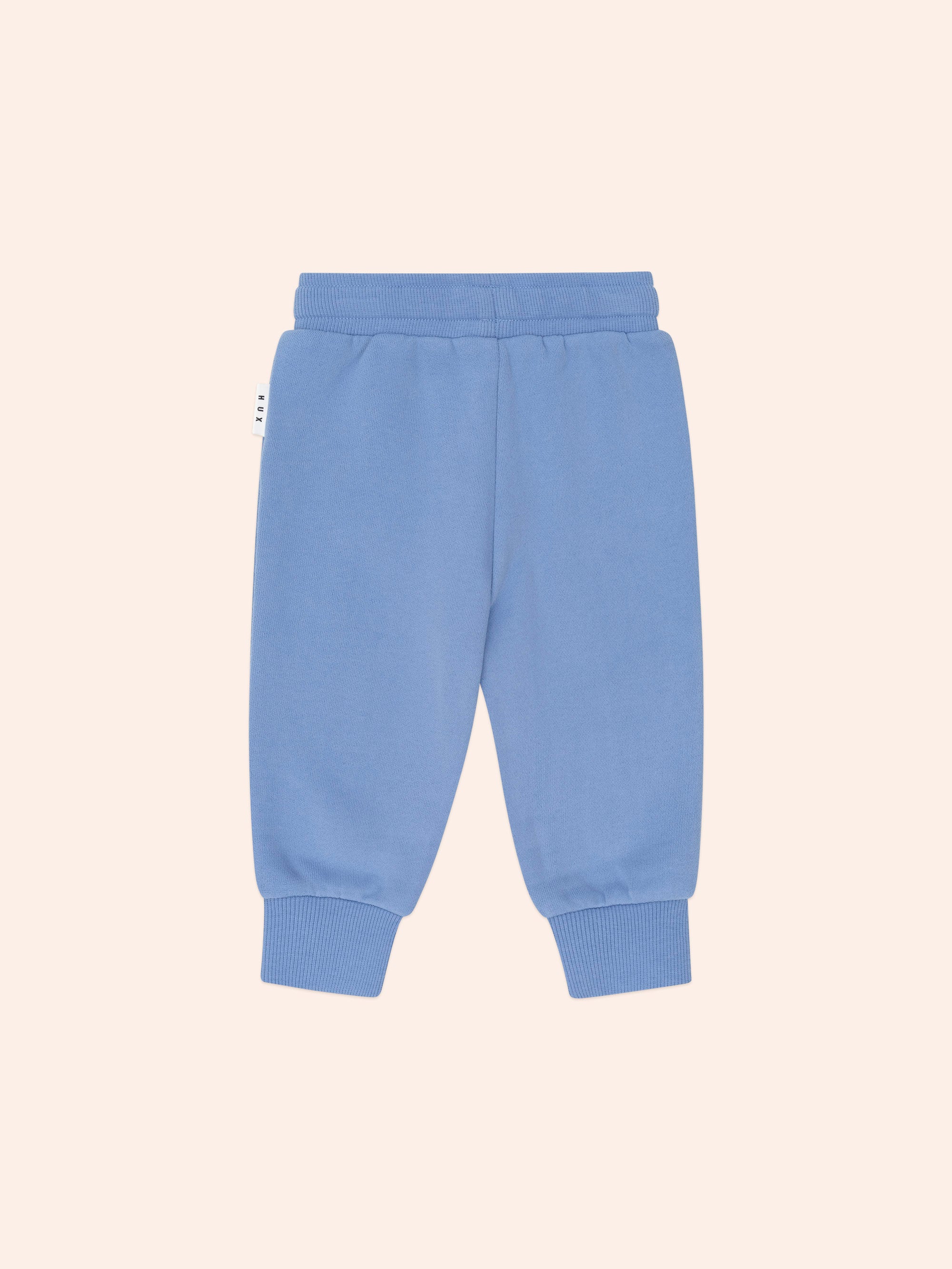 Huxbaby Cherry Bow Trackpant - Bijou Blue