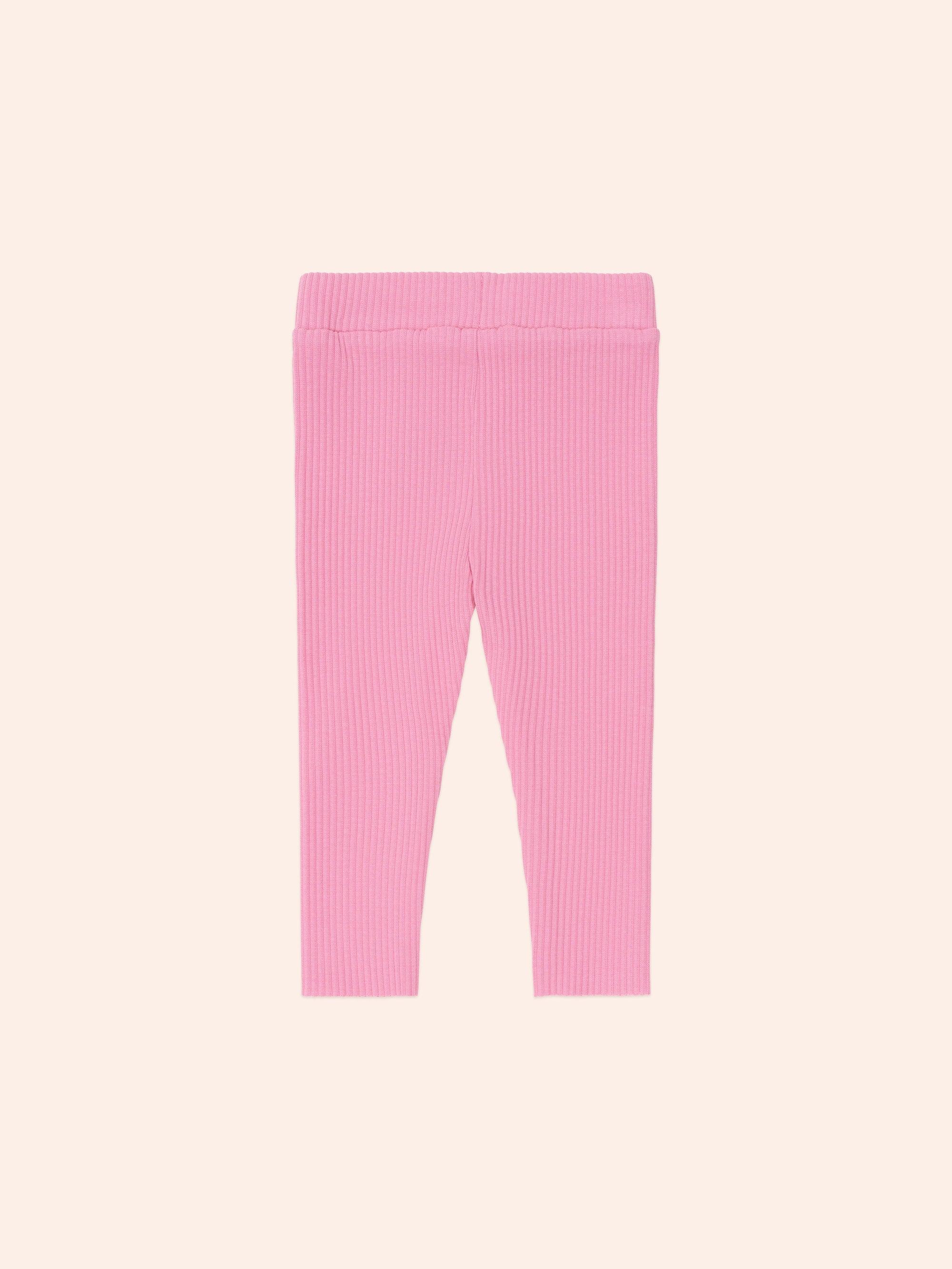 Huxbaby Strawberry Rib Legging - Strawberry
