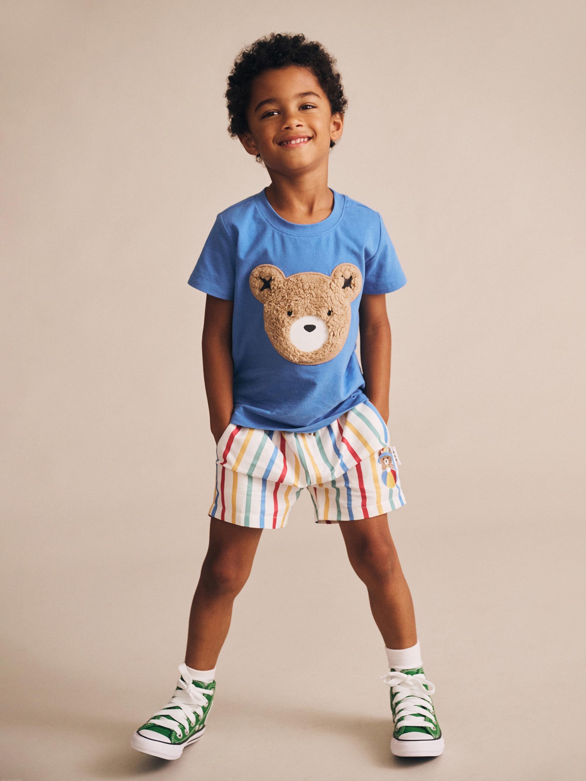 Huxbaby Huxbear Stripey Swim Shorts - Multi
