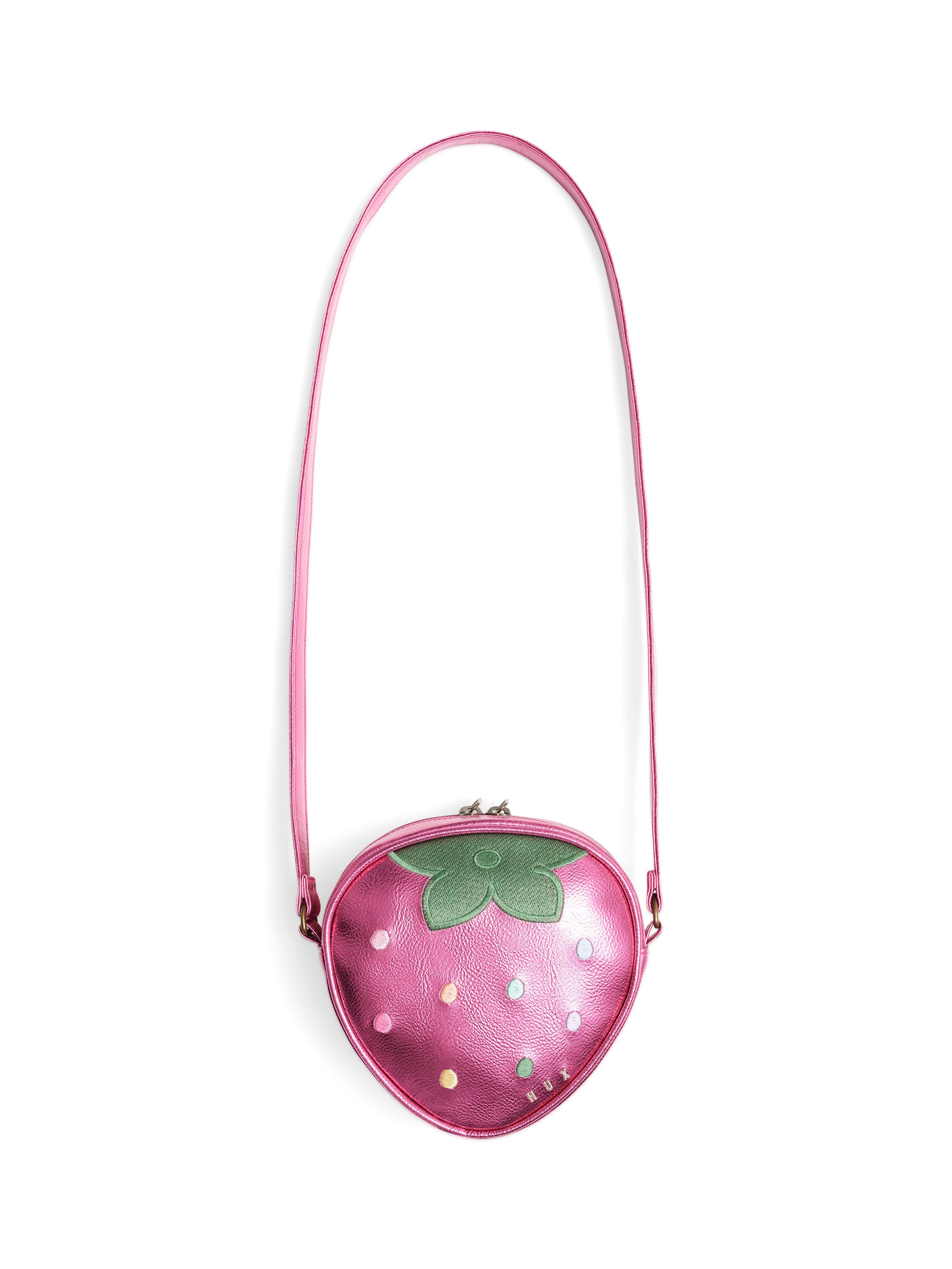 Huxbaby Juicy Strawberry Shoulder Bag - Berry