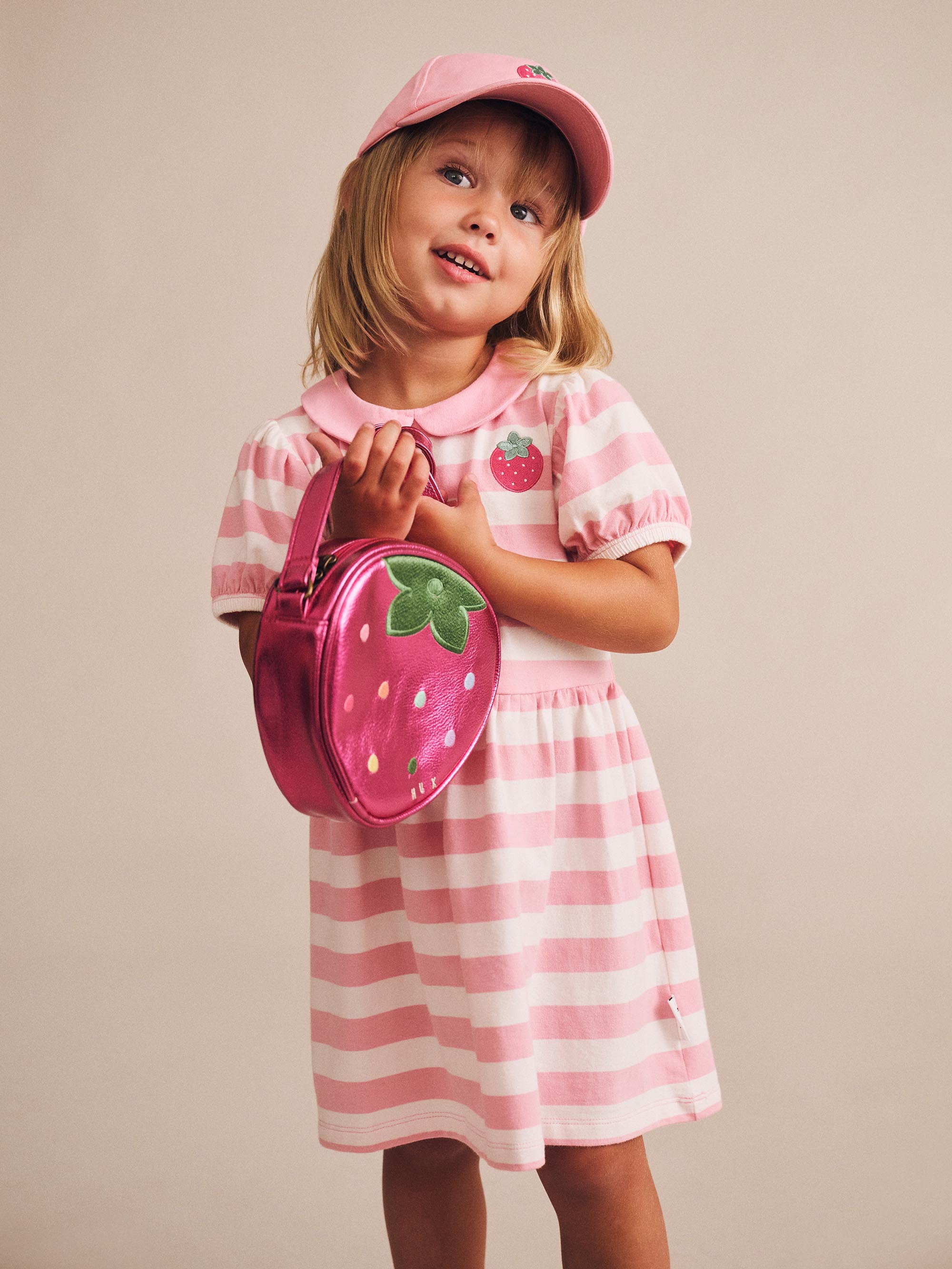 Huxbaby Juicy Strawberry Shoulder Bag - Berry