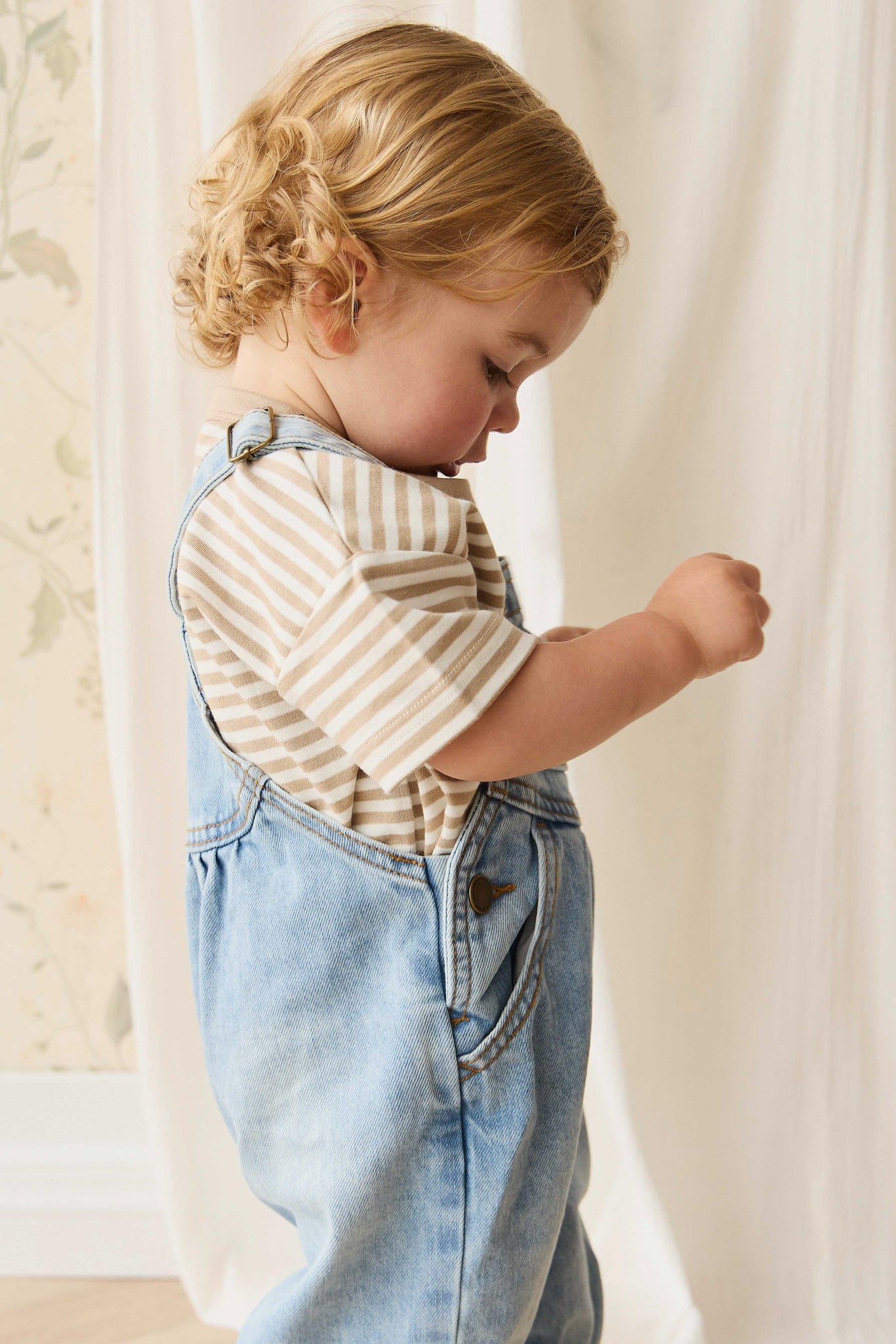 Jamie Kay Cecil Overall - Antique Blue