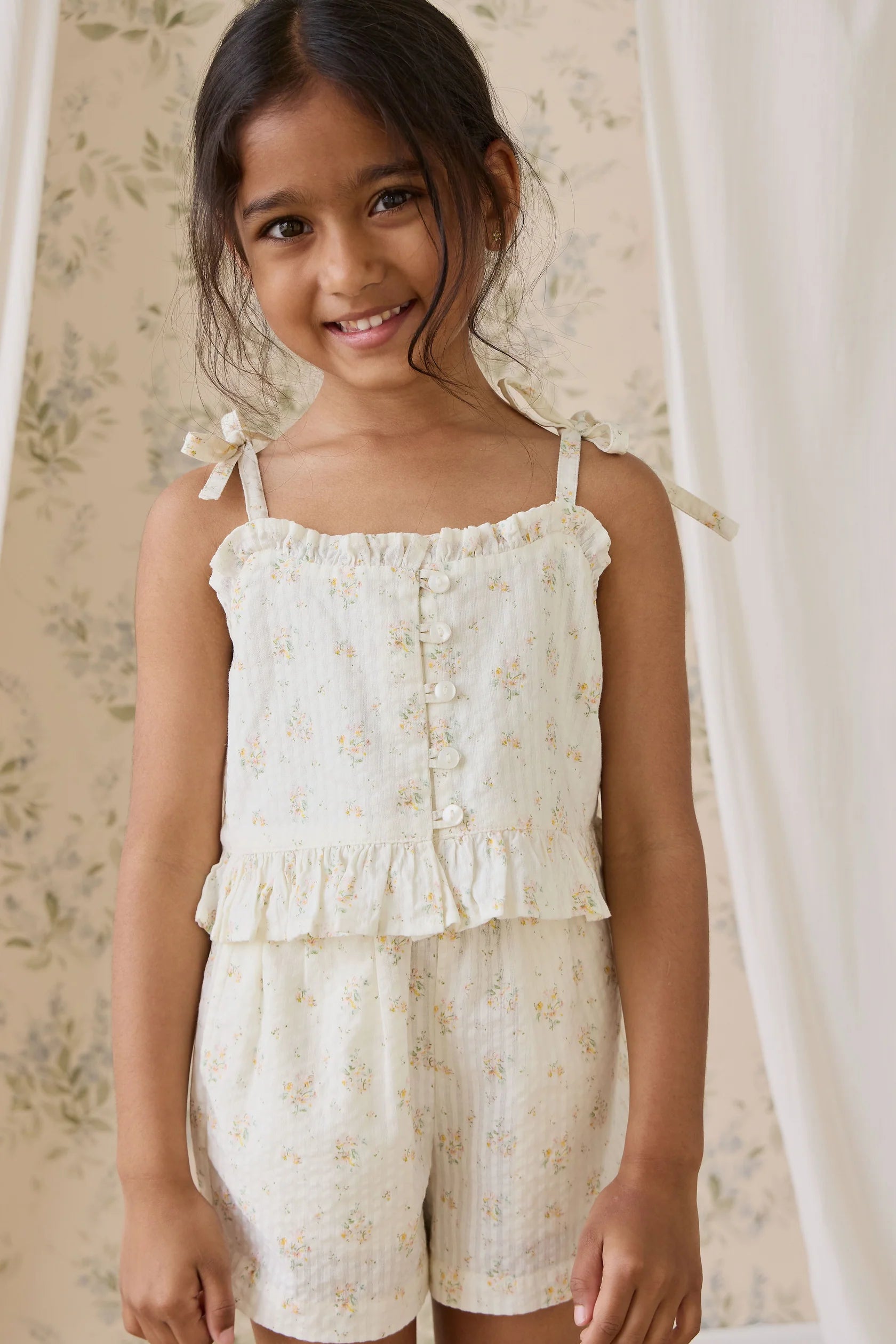 Jamie Kay Organic Cotton Mirabel Top - Justine Parchment