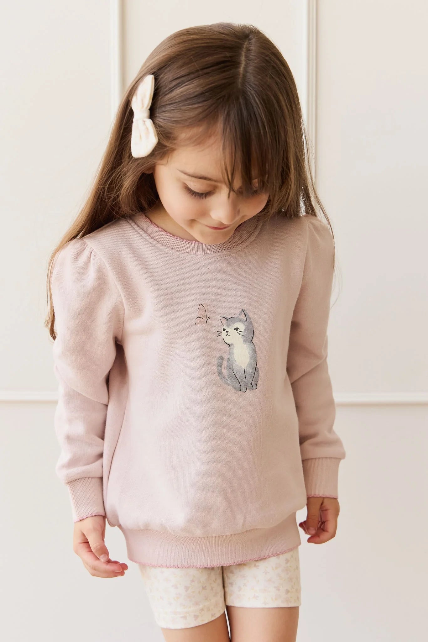 Jamie Kay Monroe Sweatshirt - Little Moon Soft Misty Rose