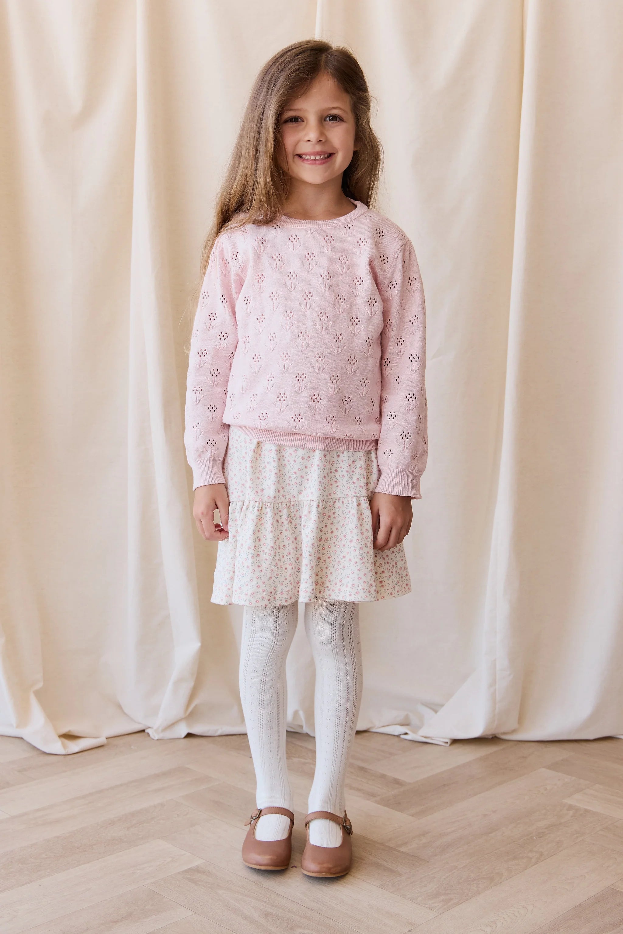 Jamie Kay Antoinette Jumper - Marshmellow Marle