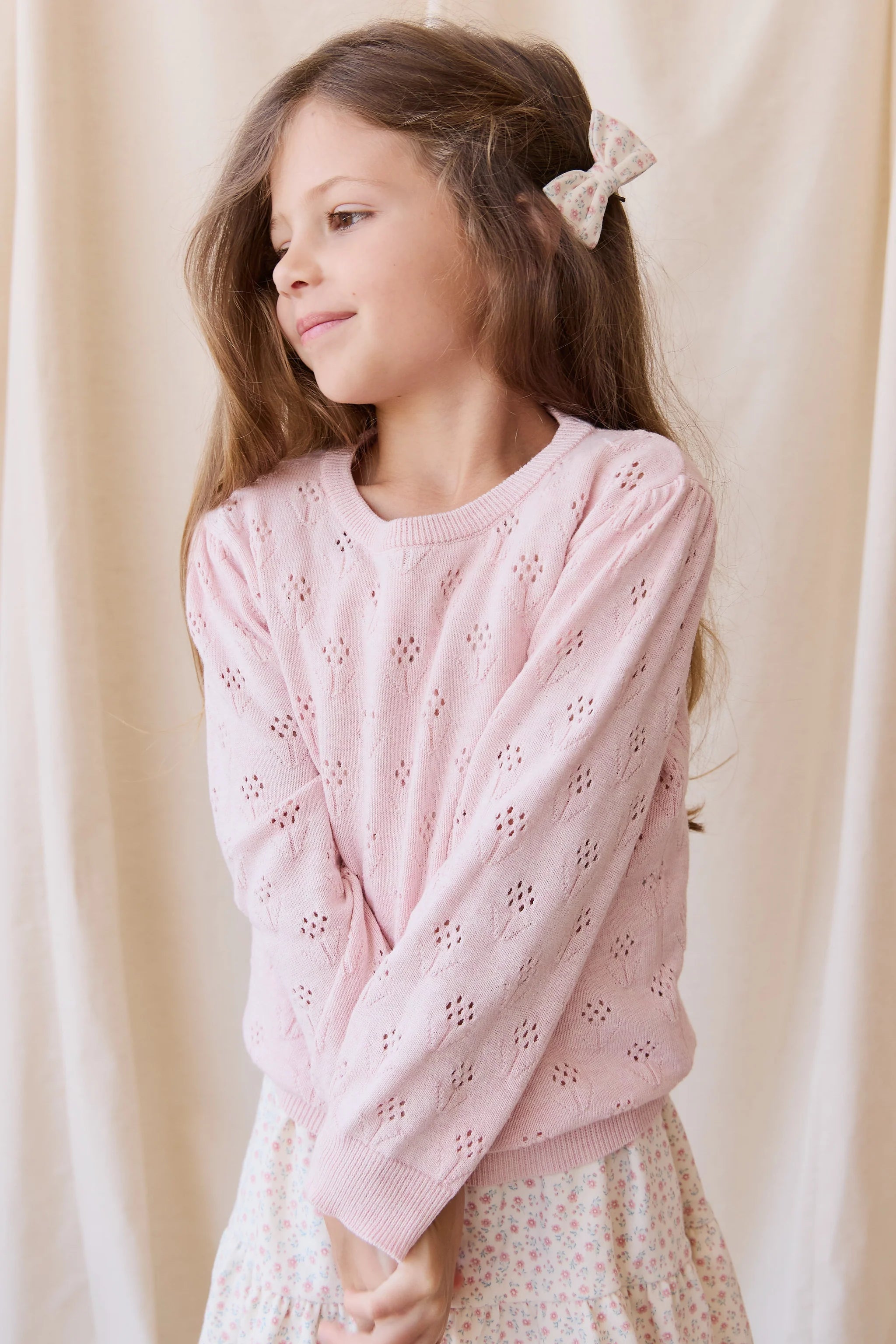 Jamie Kay Antoinette Jumper - Marshmellow Marle