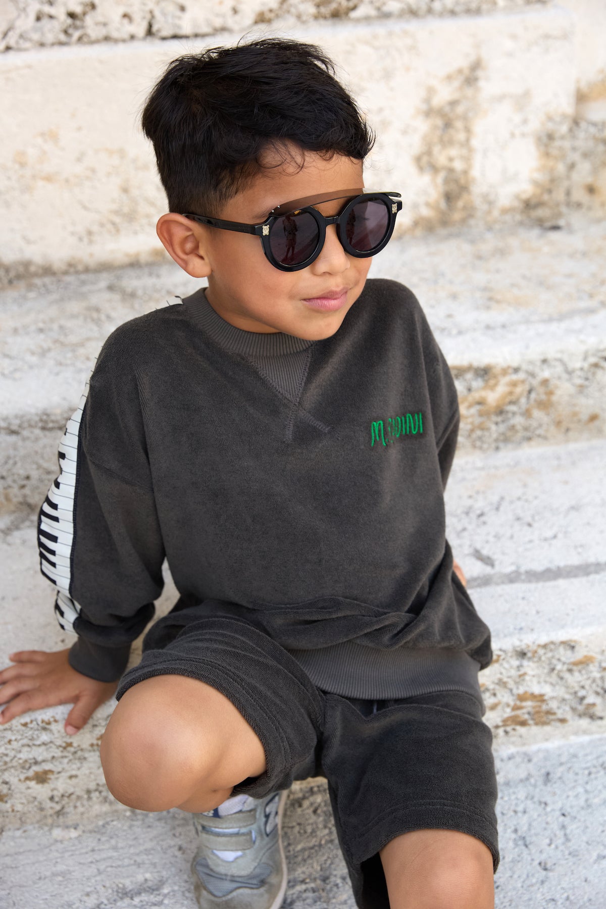 Mini Rodini Piano Terry Sweatshirt